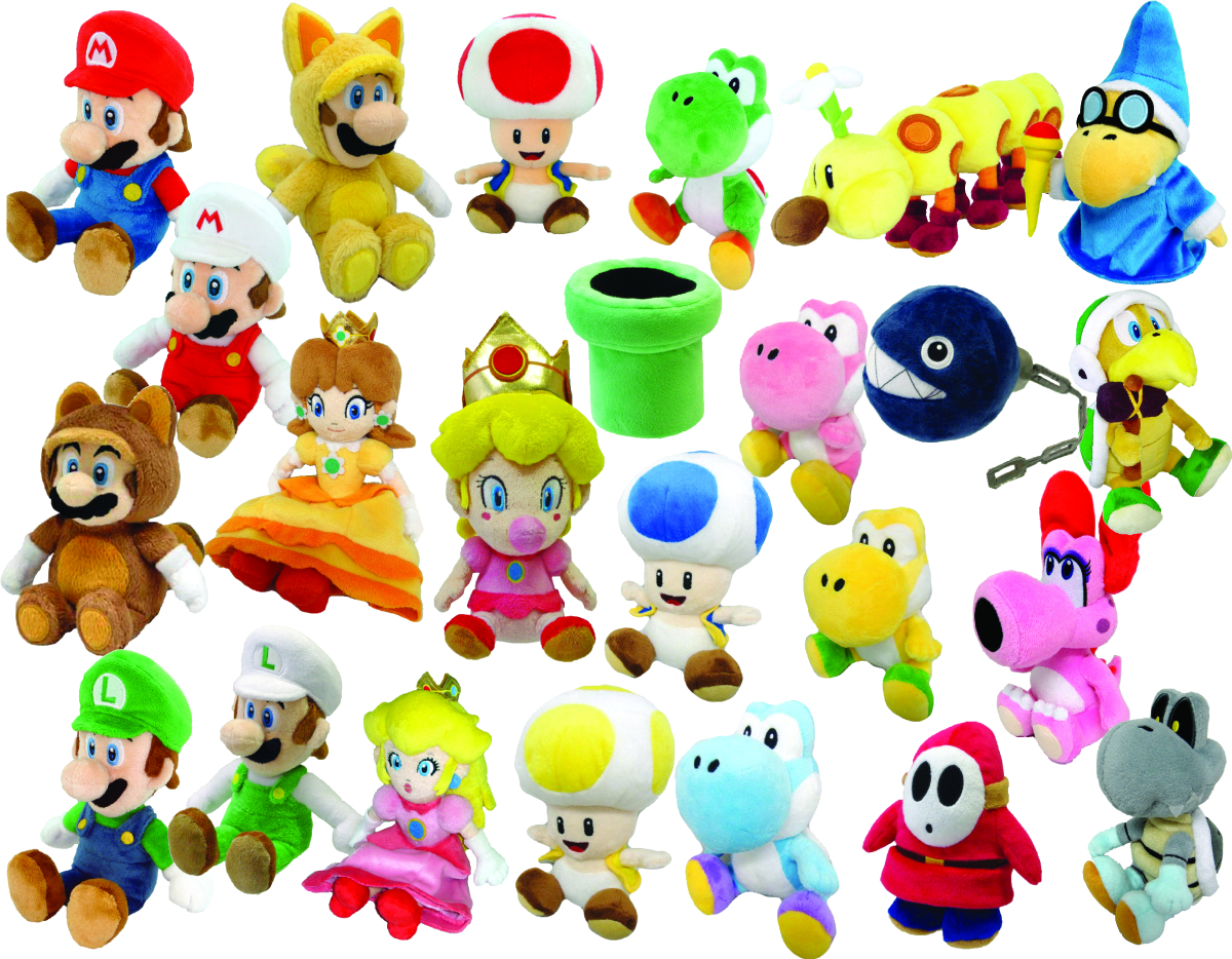 plush mario characters