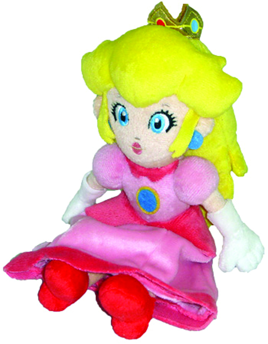 peach mario plush