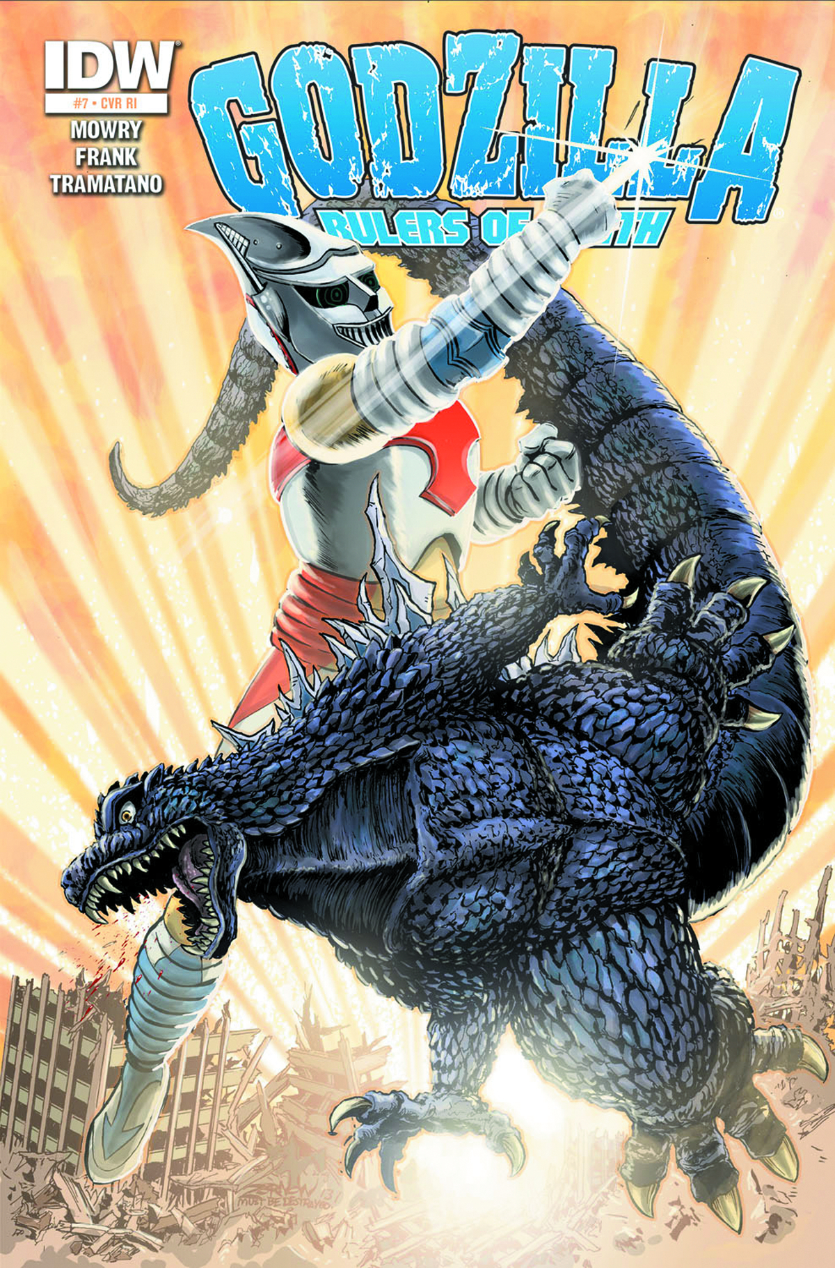 JUN130358 - GODZILLA RULERS OF THE EARTH #3 - Previews World