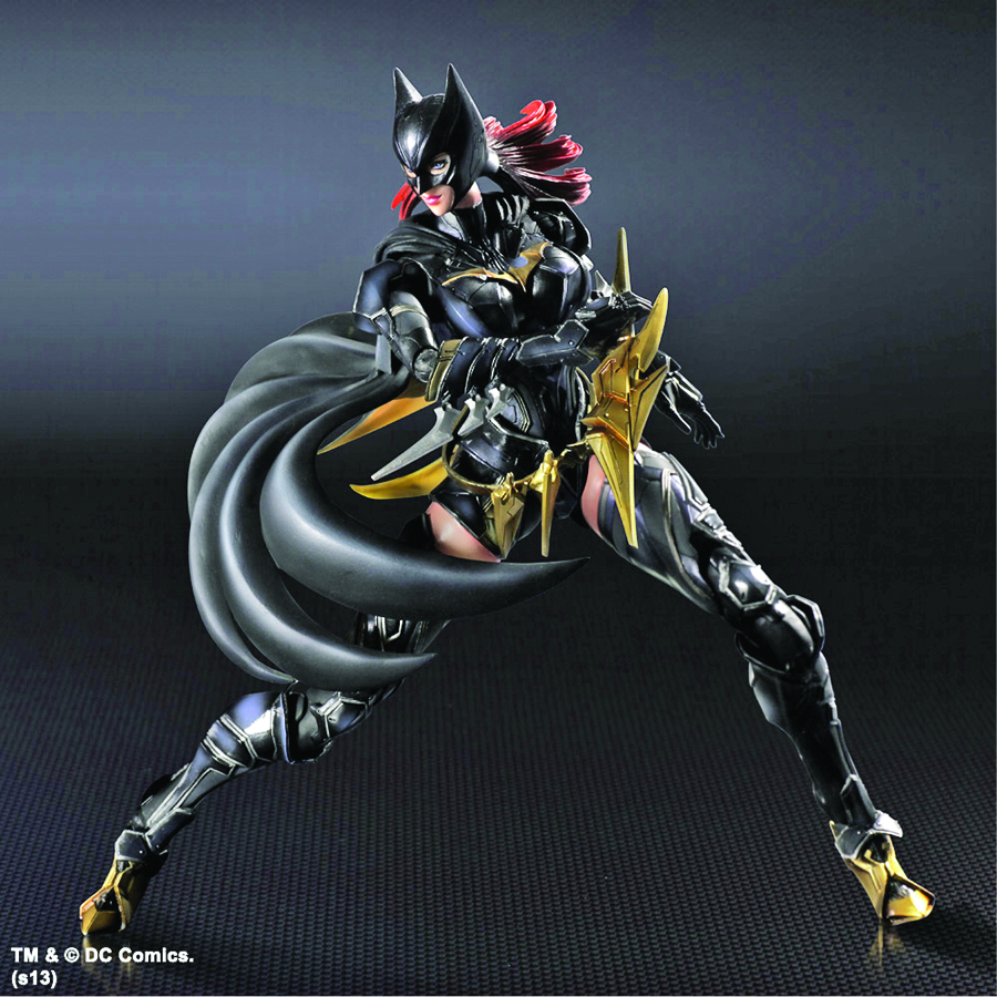 JUL138153 DC COMICS VARIANT PLAY ARTS KAI BATGIRL AF Previews