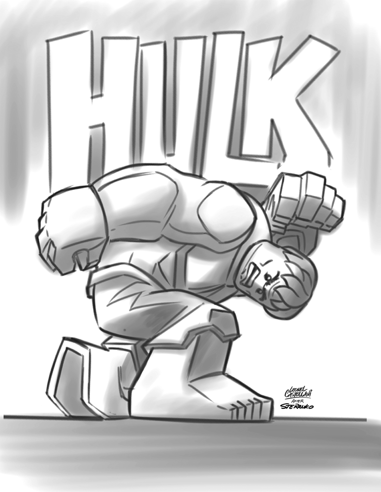 Hulk hot sale lego drawing