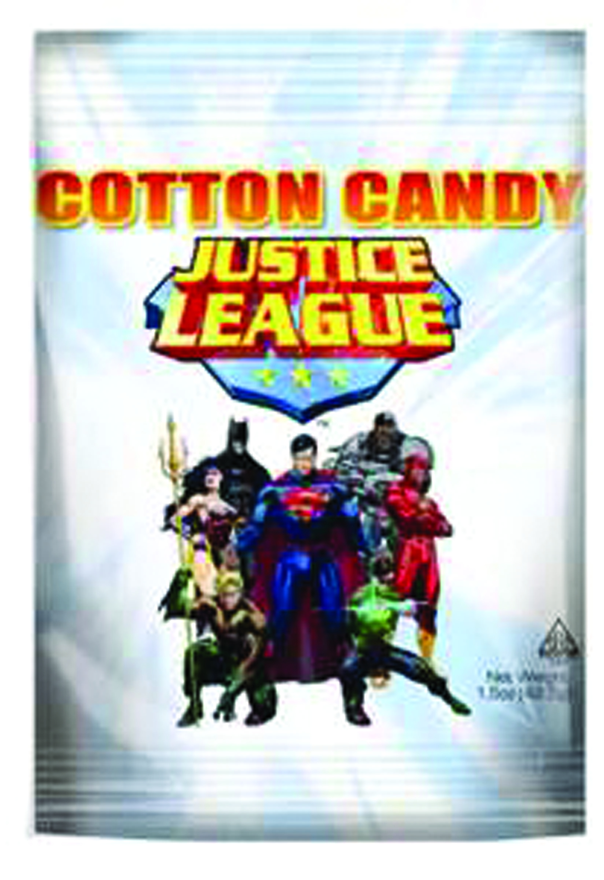OCT132172 - JUSTICE LEAGUE COTTON CANDY 24PK ASST - Previews World