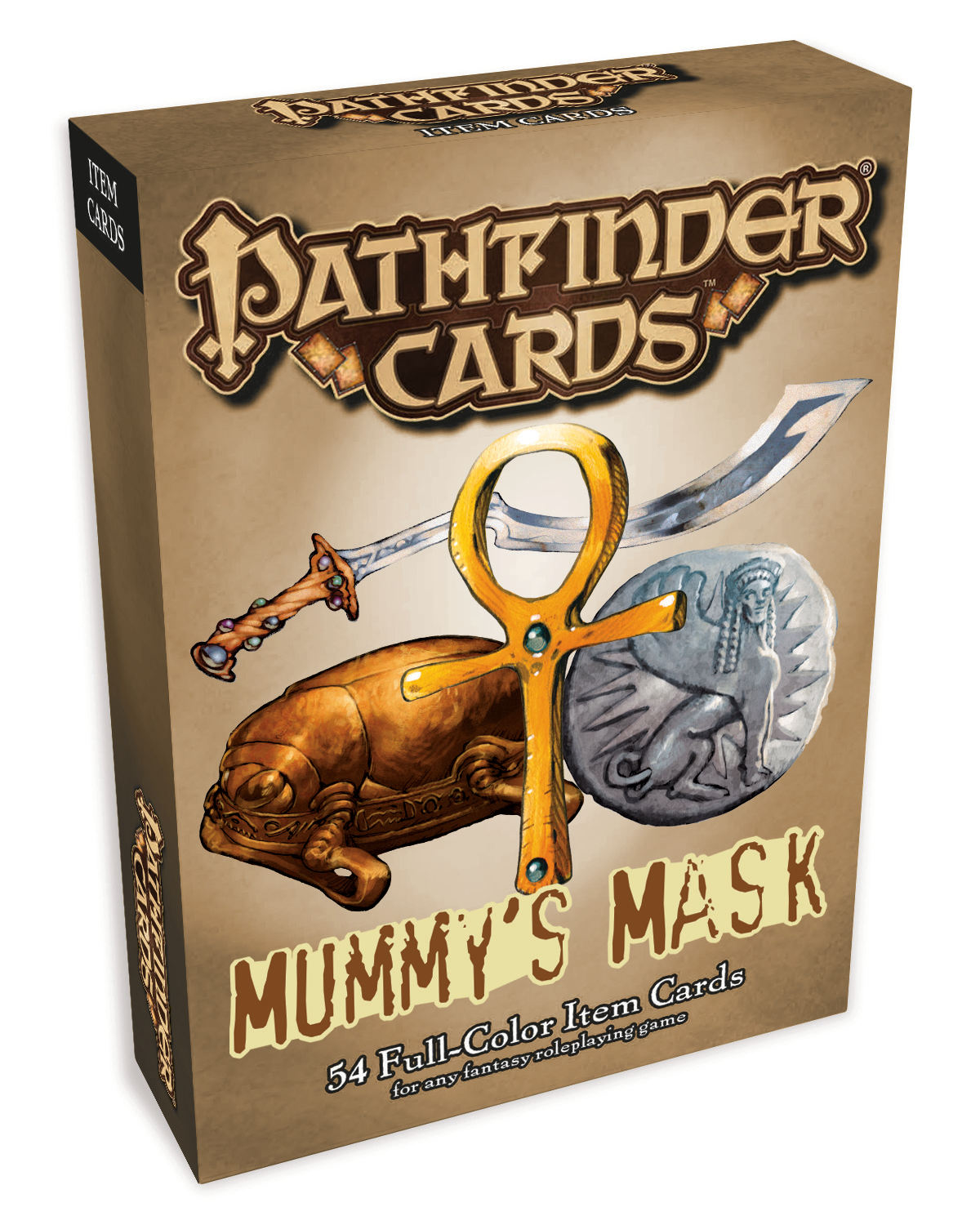 DEC132325 - PATHFINDER CARDS MUMMYS MASK ITEM CARDS DECK - Previews World