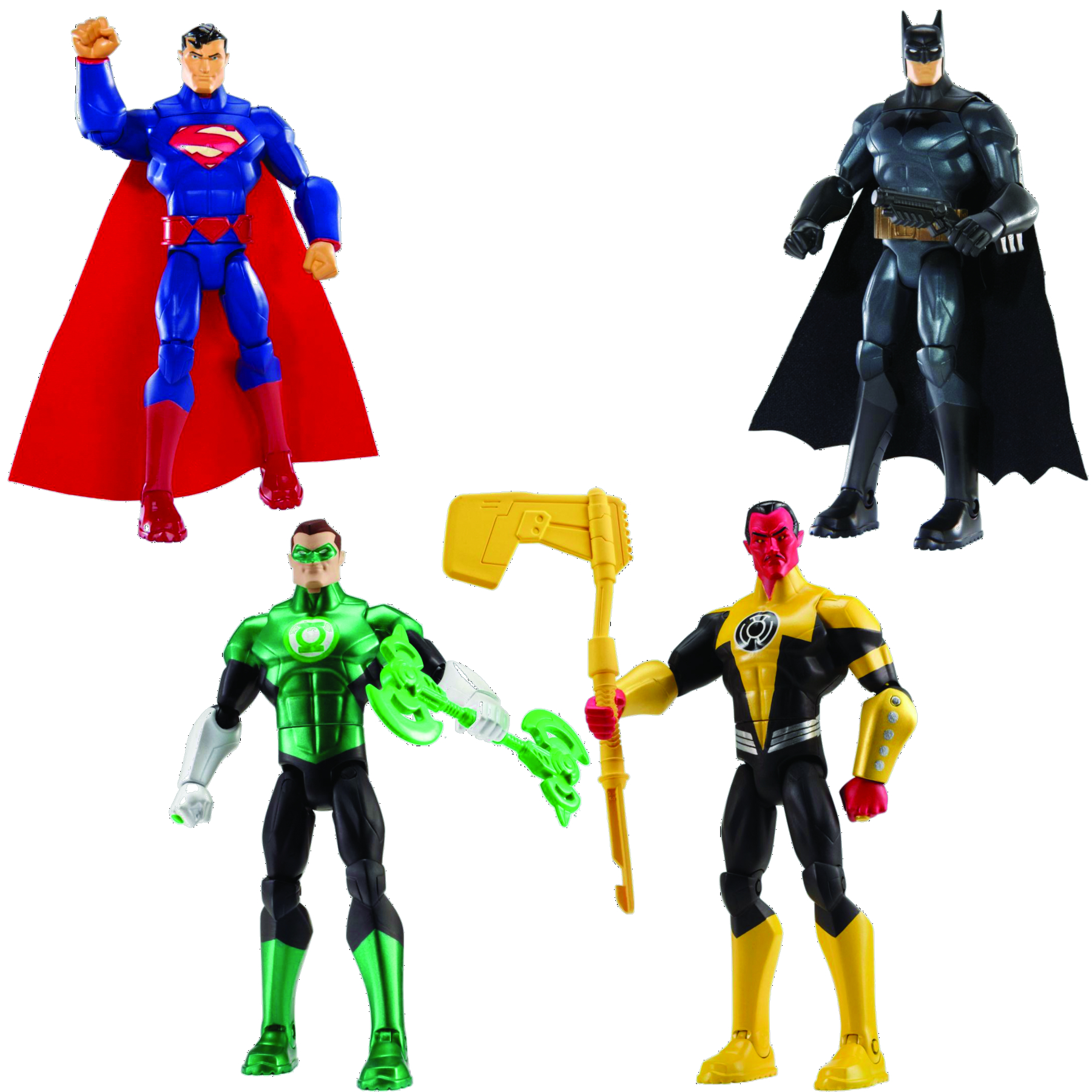 dc total heroes action figures