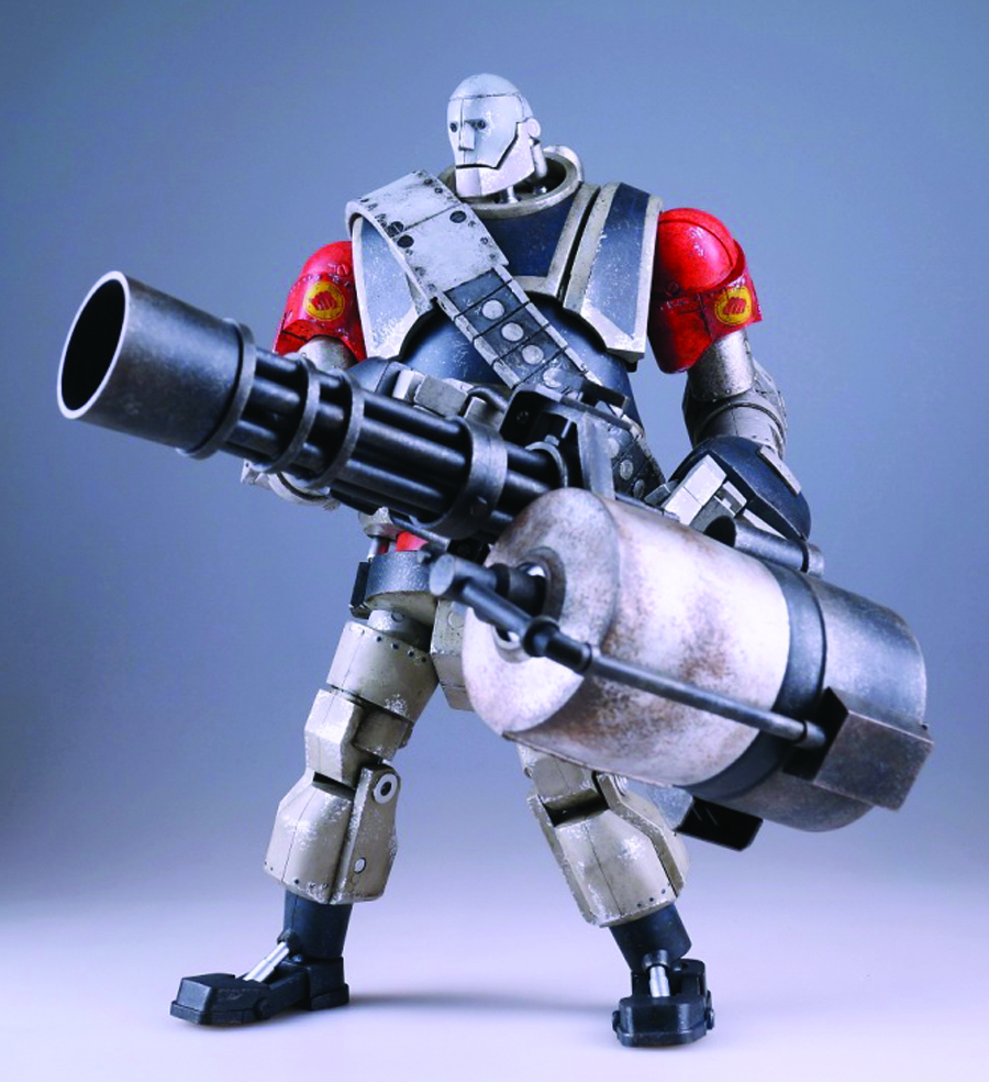 AUG138199 - TEAM FORTRESS 2 ROBOT HEAVY FIG RED VER - Previews World