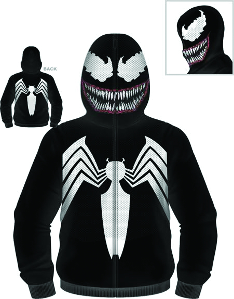 venom full zip up hoodie