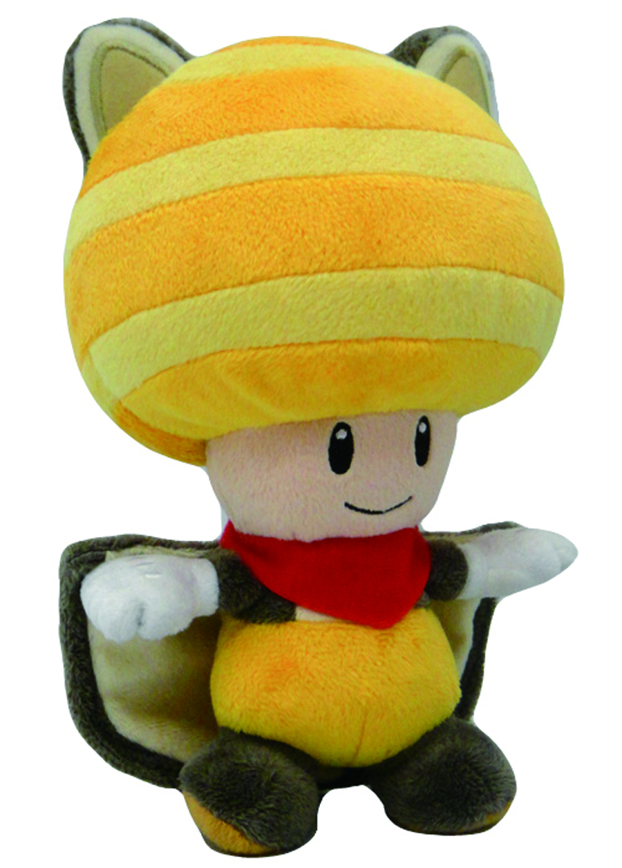 yellow toad plush