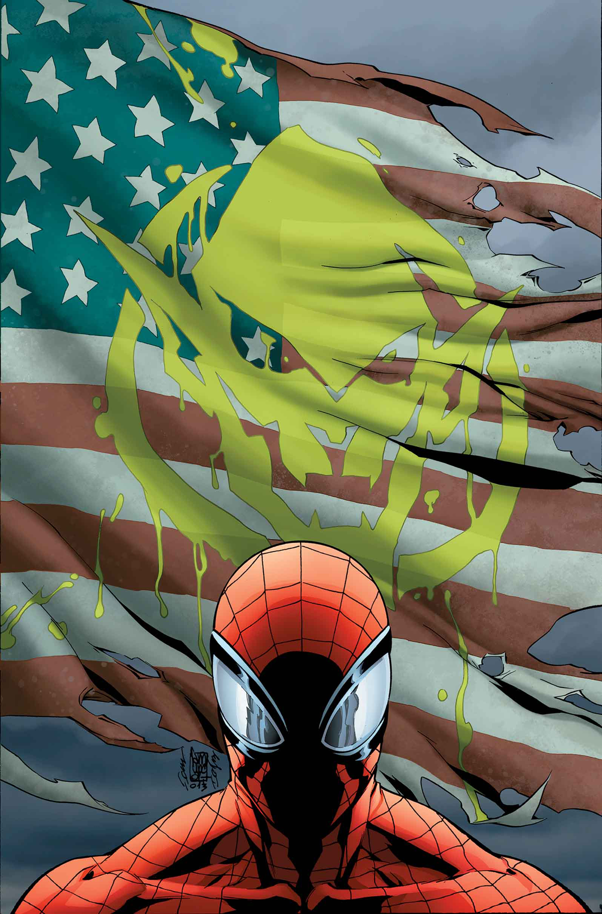 SUPERIOR SPIDER-MAN #27.NOW BROOKS SKETCH VAR ANMN