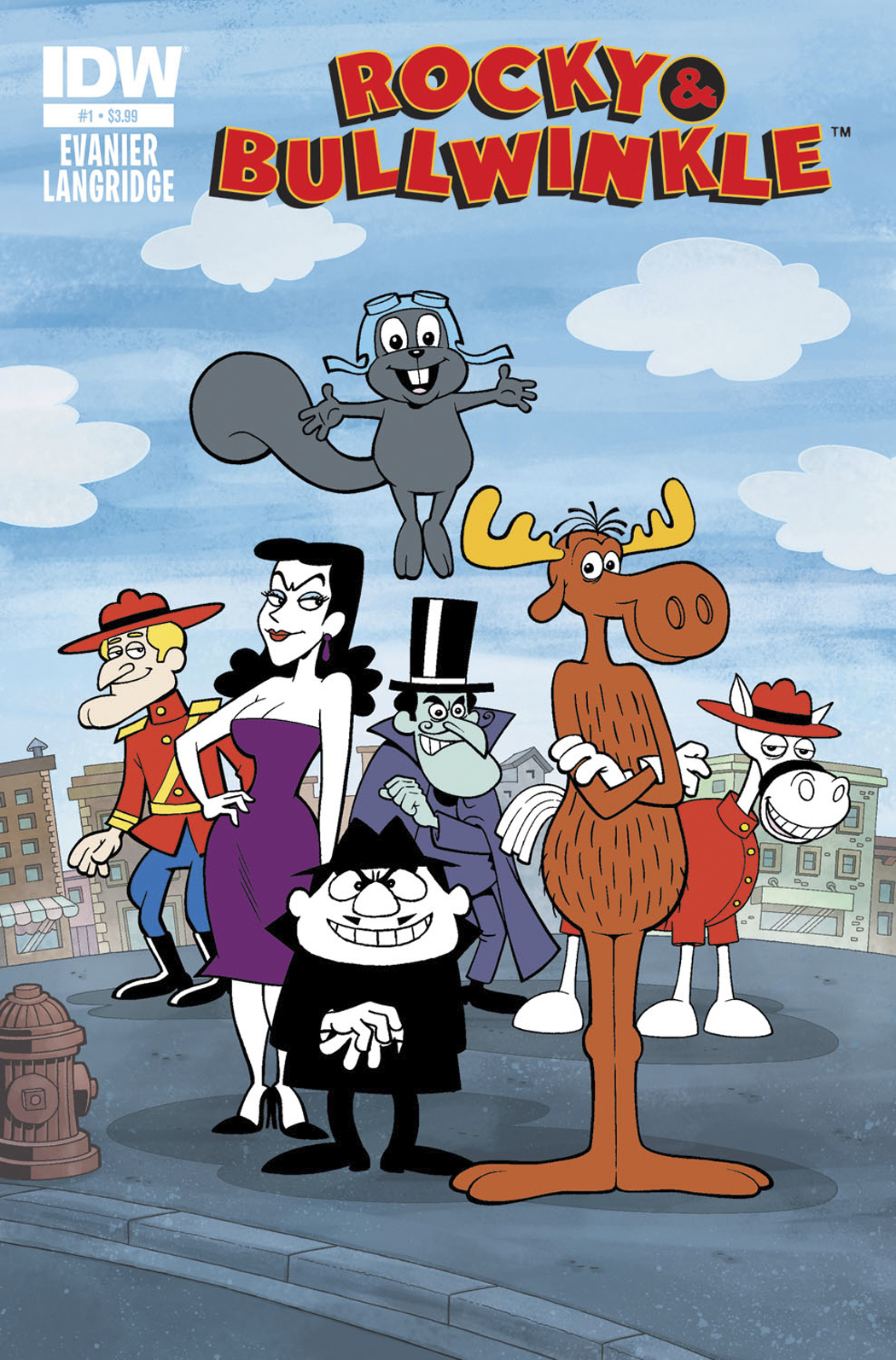 JAN140460 - ROCKY & BULLWINKLE #1 (OF 4) - Previews World