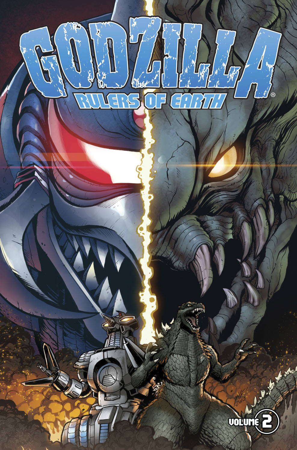 JUN130358 - GODZILLA RULERS OF THE EARTH #3 - Previews World