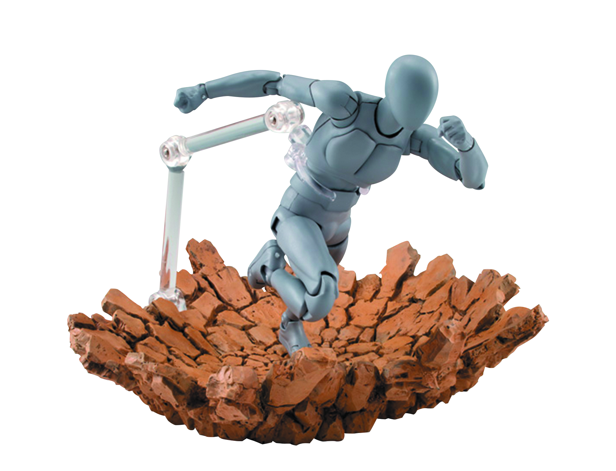 JAN142162 - TAMASHII EFFECT STAND IMPACT BEIGE VER - Previews World