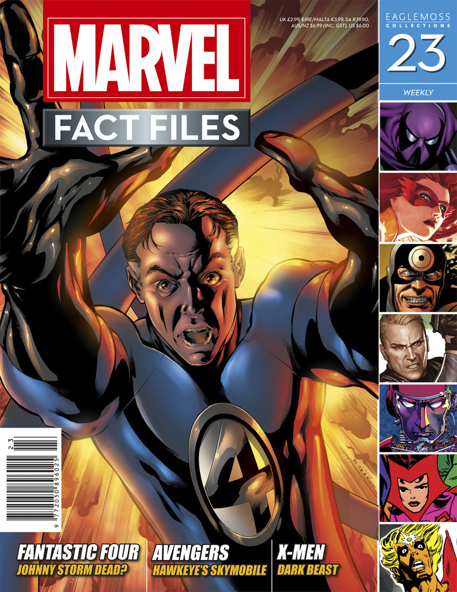 JAN141536 - MARVEL FACT FILES #23 REED RICHARDS COVER - Previews World