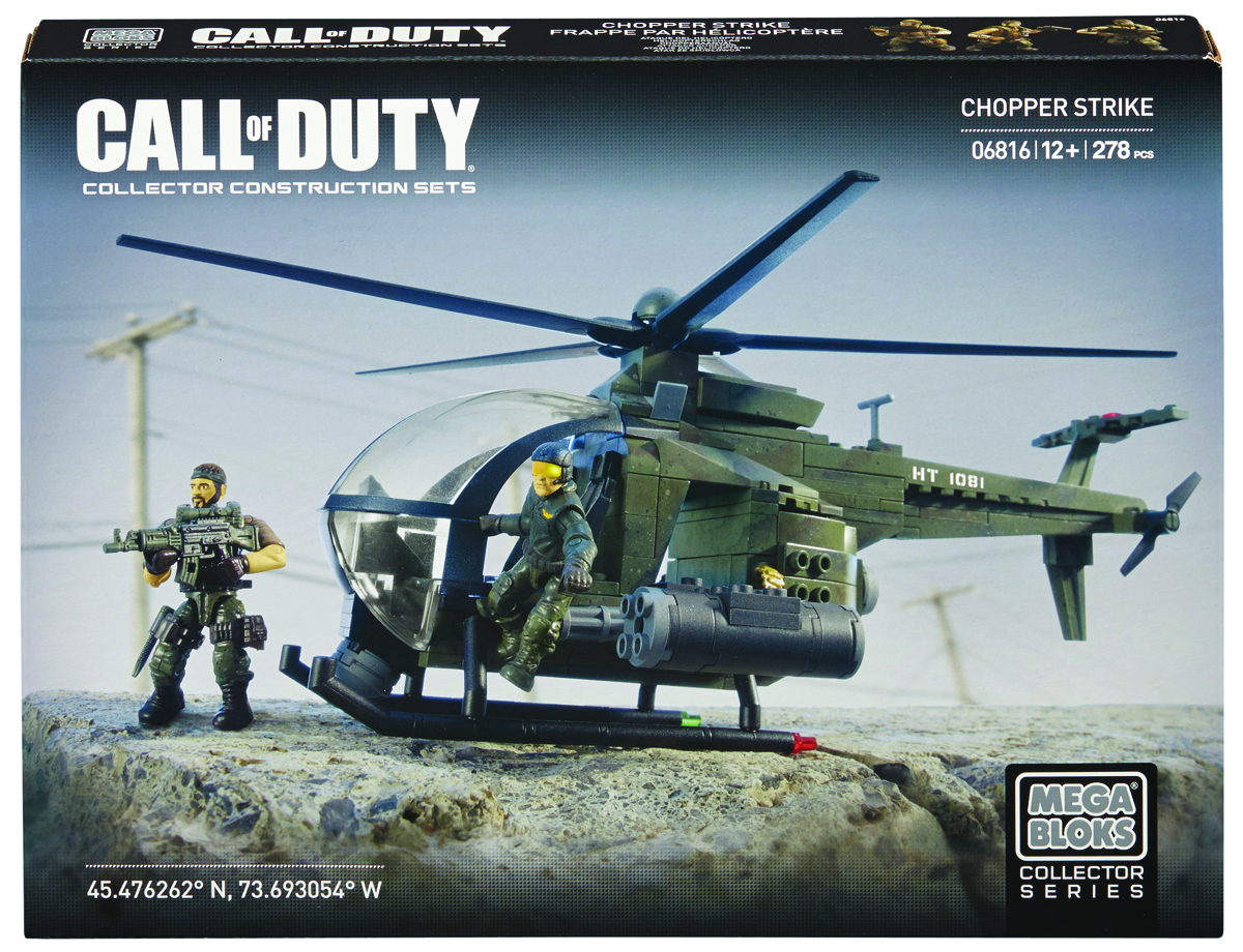 Mega bloks call of duty store chopper strike