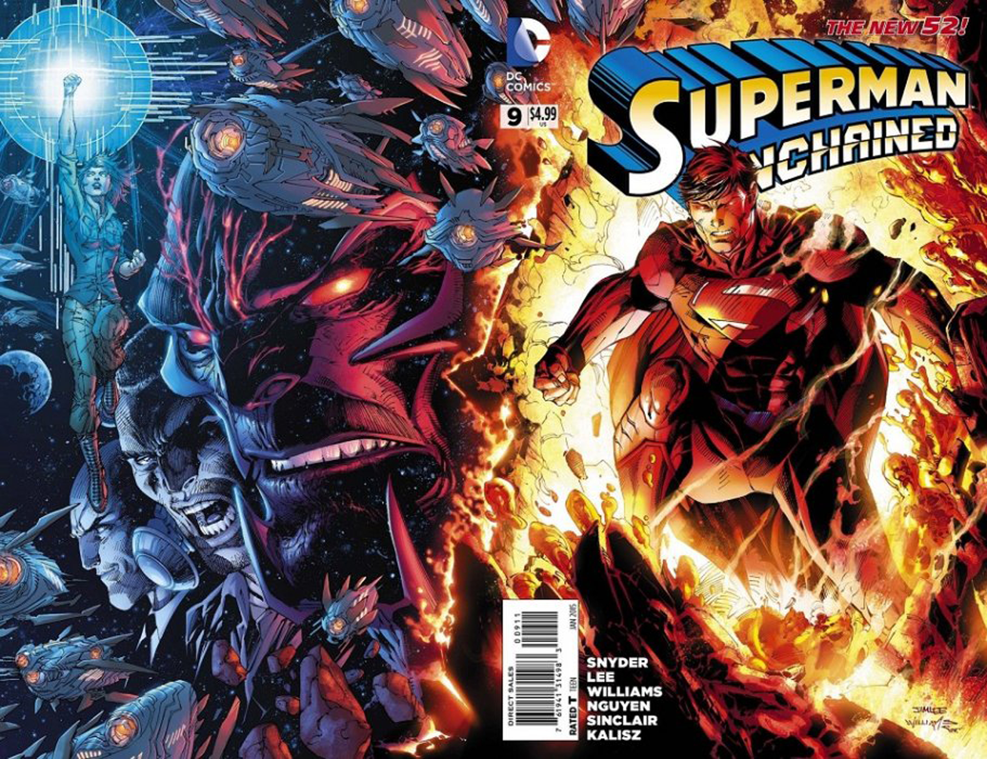 SUPERMAN UNCHAINED #9 (RES)