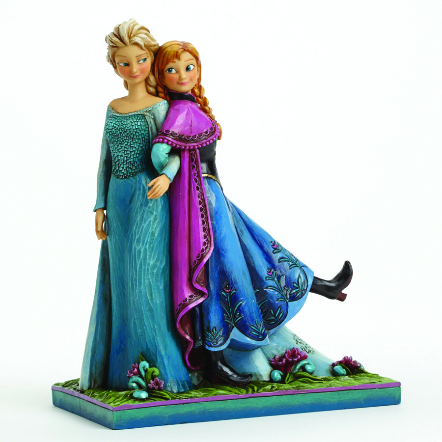 disney frozen anna & elsa mini figure 2pk