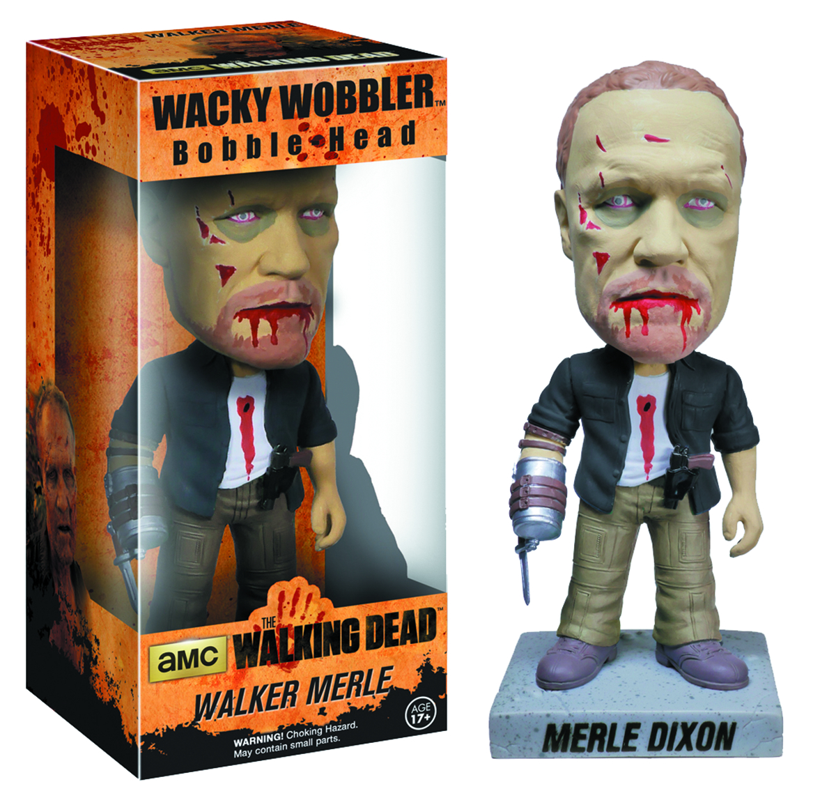 APR142305 - WALKING DEAD ZOMBIE MERLE DIXON WACKY WOBBLER