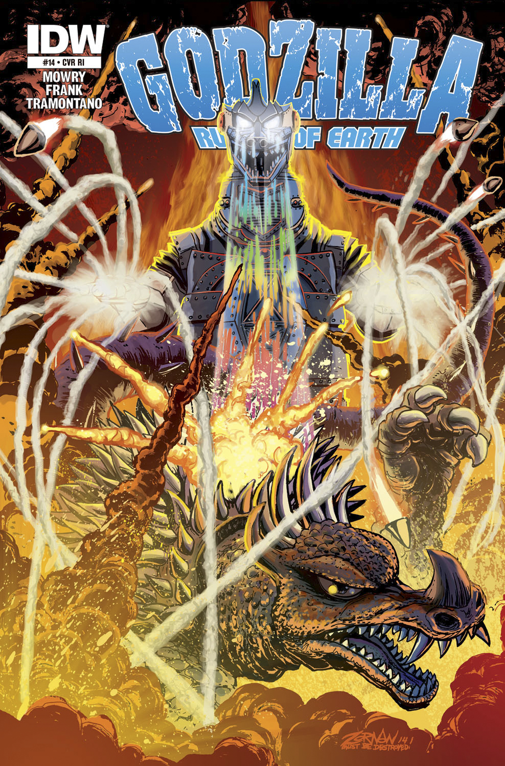 JUN130358 - GODZILLA RULERS OF THE EARTH #3 - Previews World