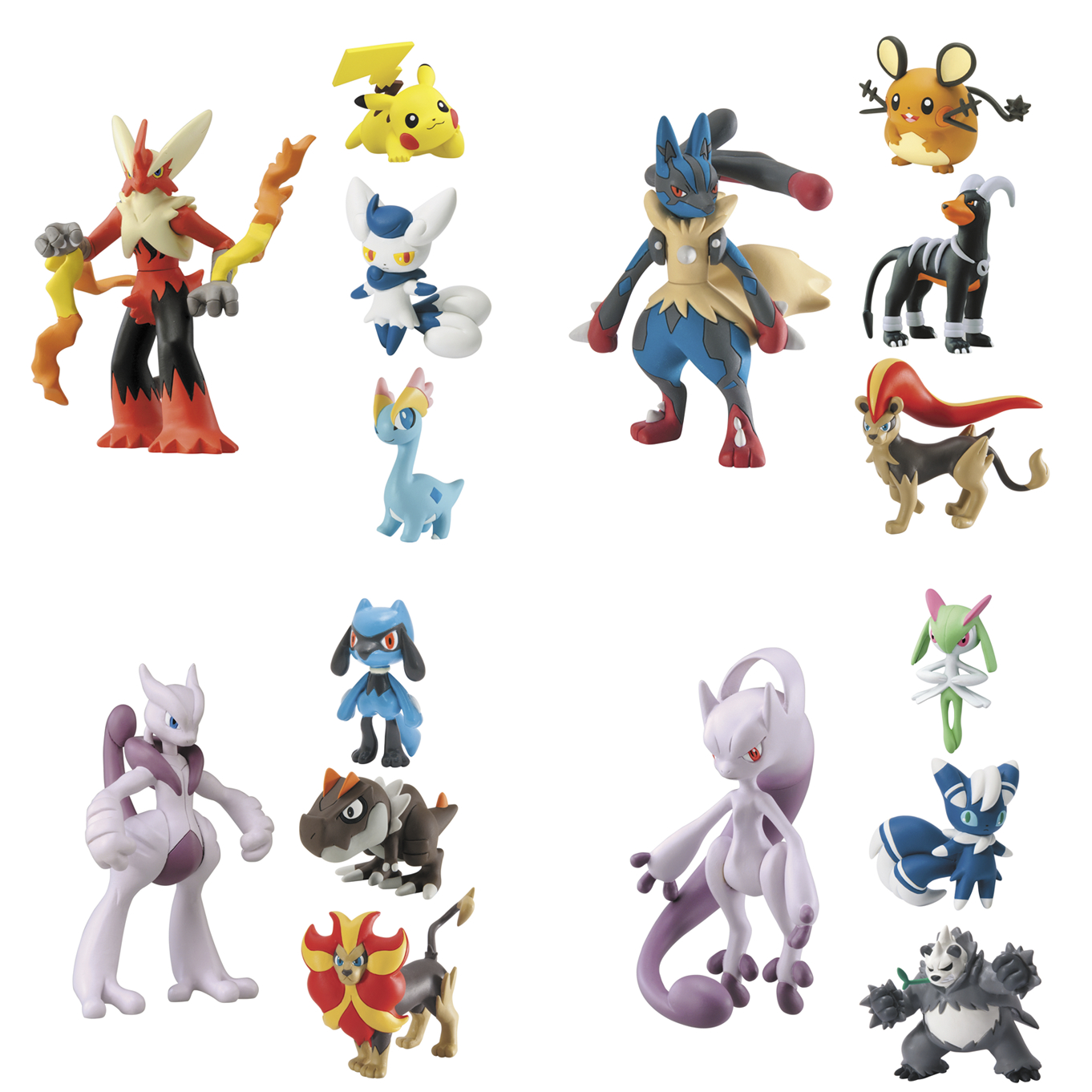 Pokemon xy hot sale figures