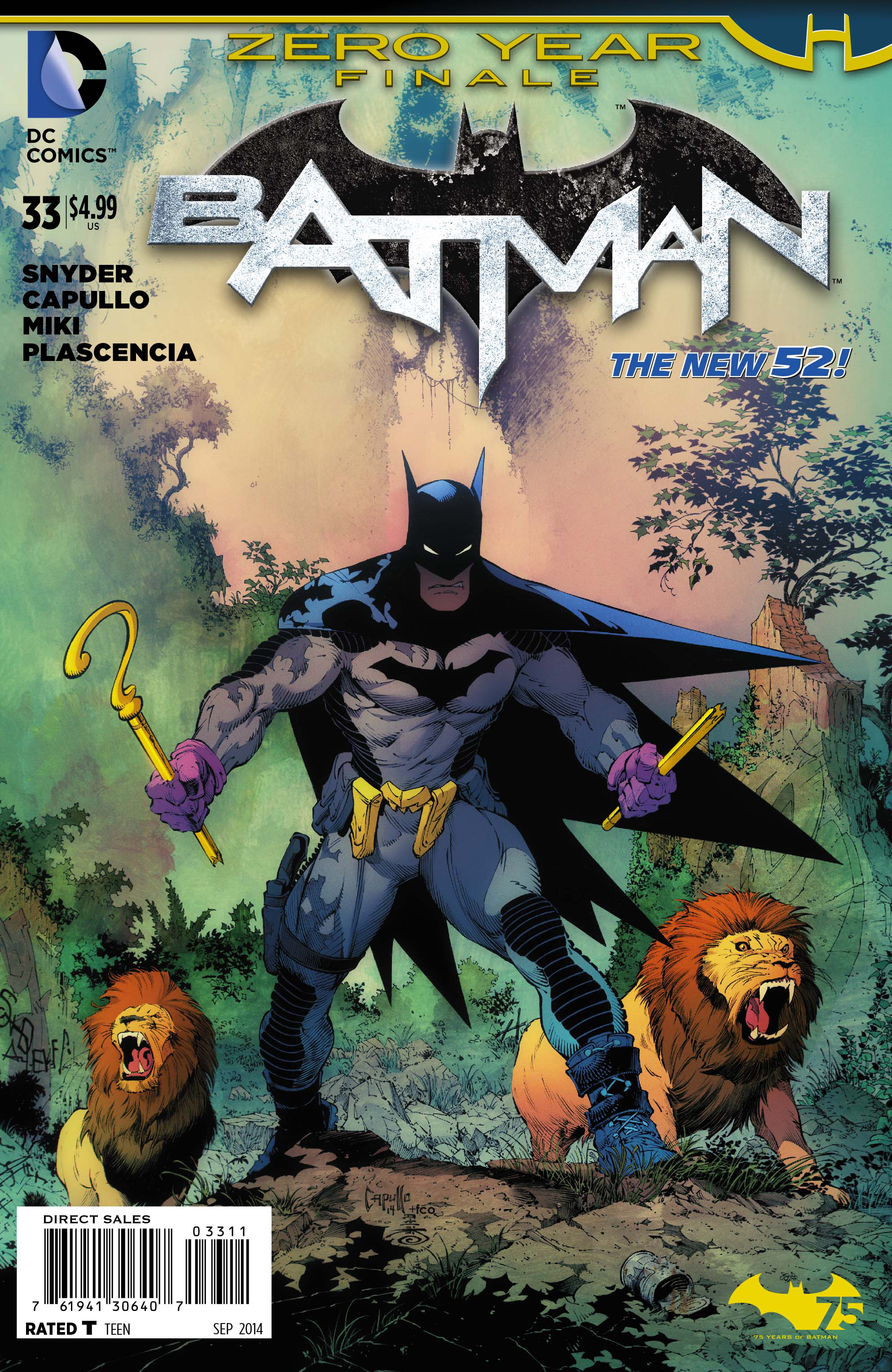 BATMAN #33 (ZERO YEAR) (NOTE PRICE)