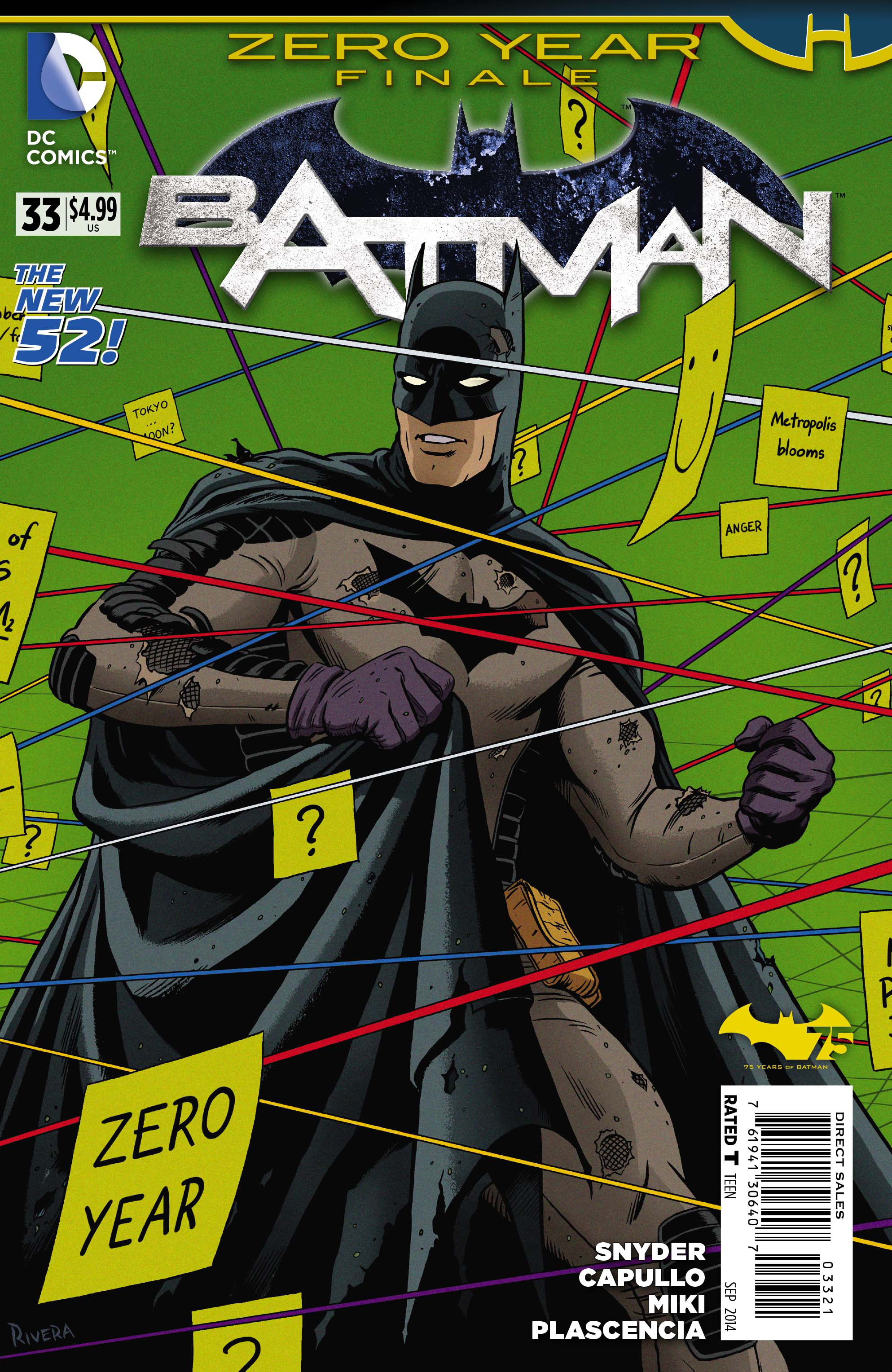 BATMAN #33 VAR ED (ZERO YEAR) (NOTE PRICE)