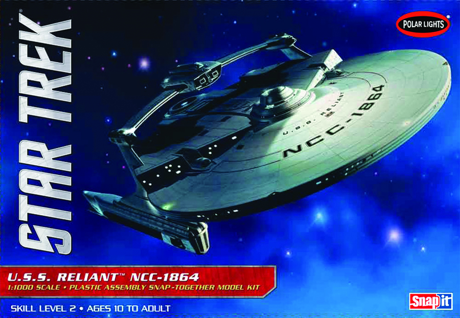 JUN142285 - STAR TREK USS RELIANT 1/1000 SCALE MODEL KIT - Previews World