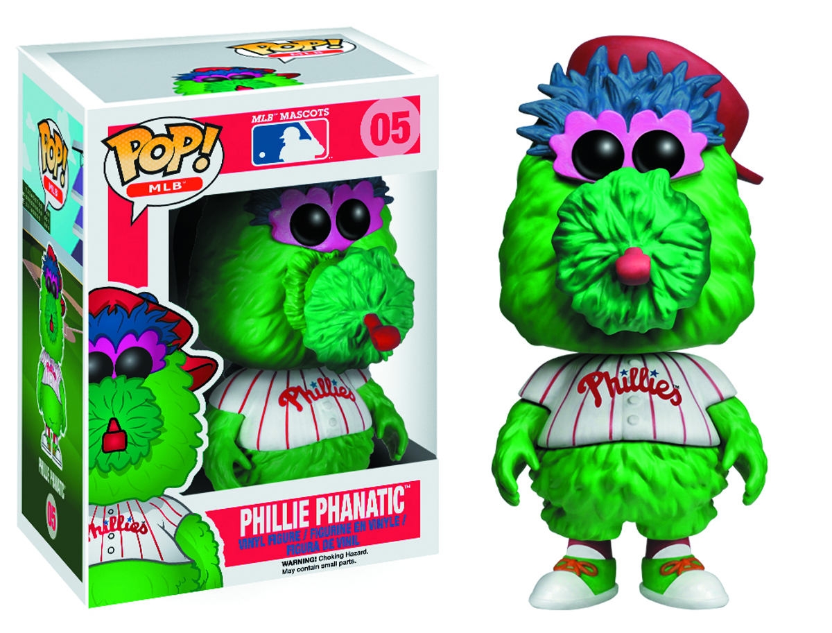 Orbit vs Phillie Phanatic: World Series for the green mascots