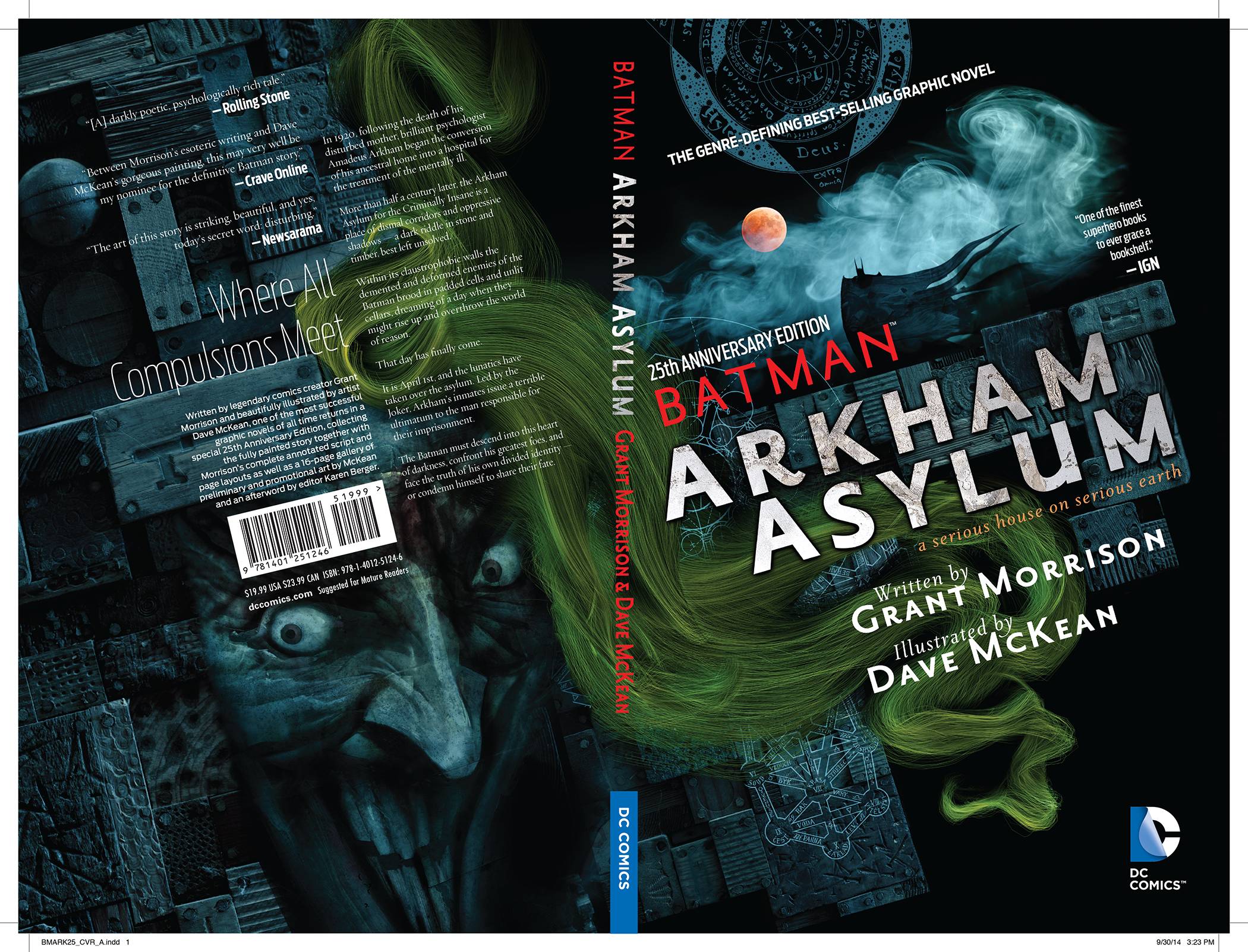 Batman: Arkham Asylum - A Serious House on Serious Earth by Grant Morrison