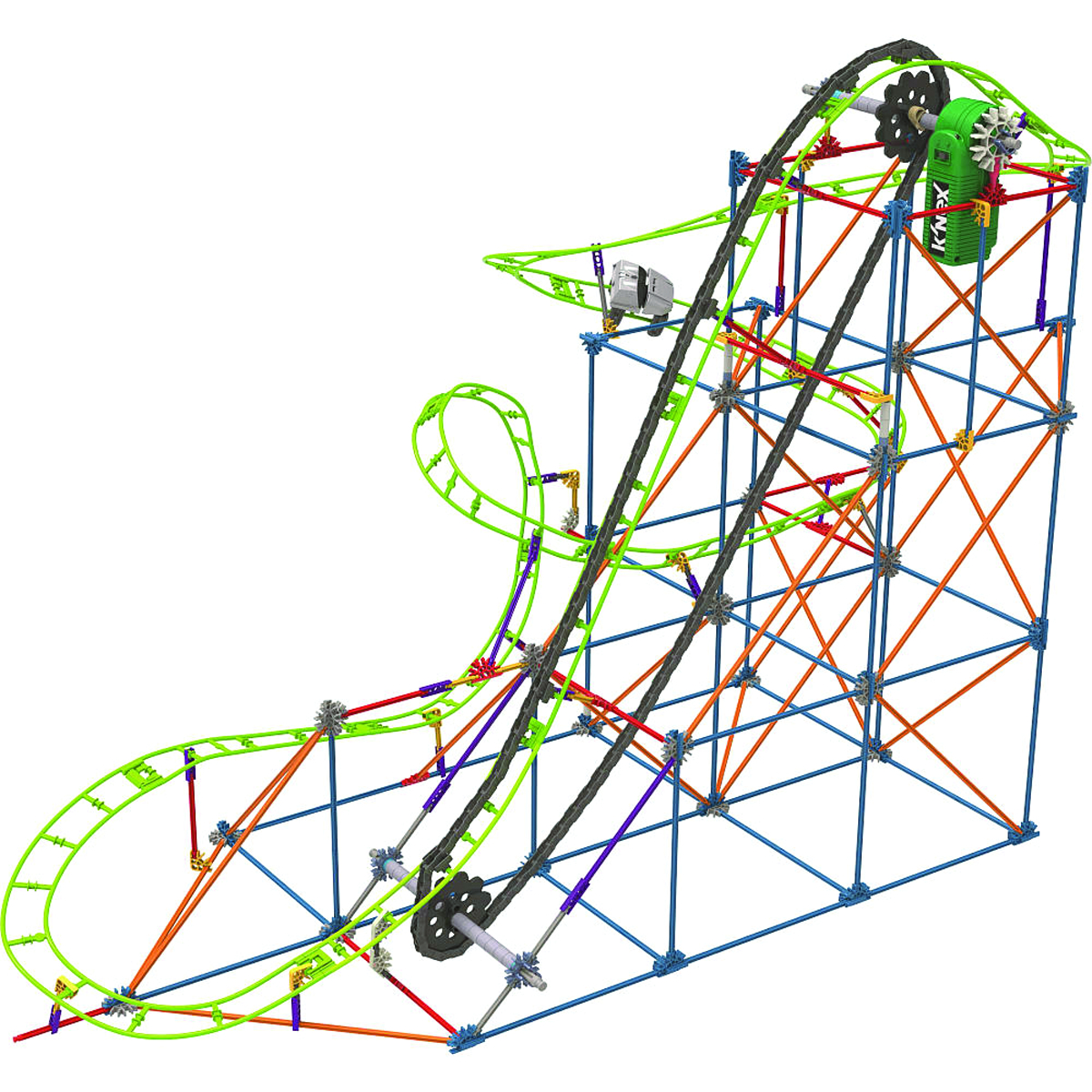 JUL142069 KNEX TYPHOON FRENZY COASTER BUILDING SET Previews World