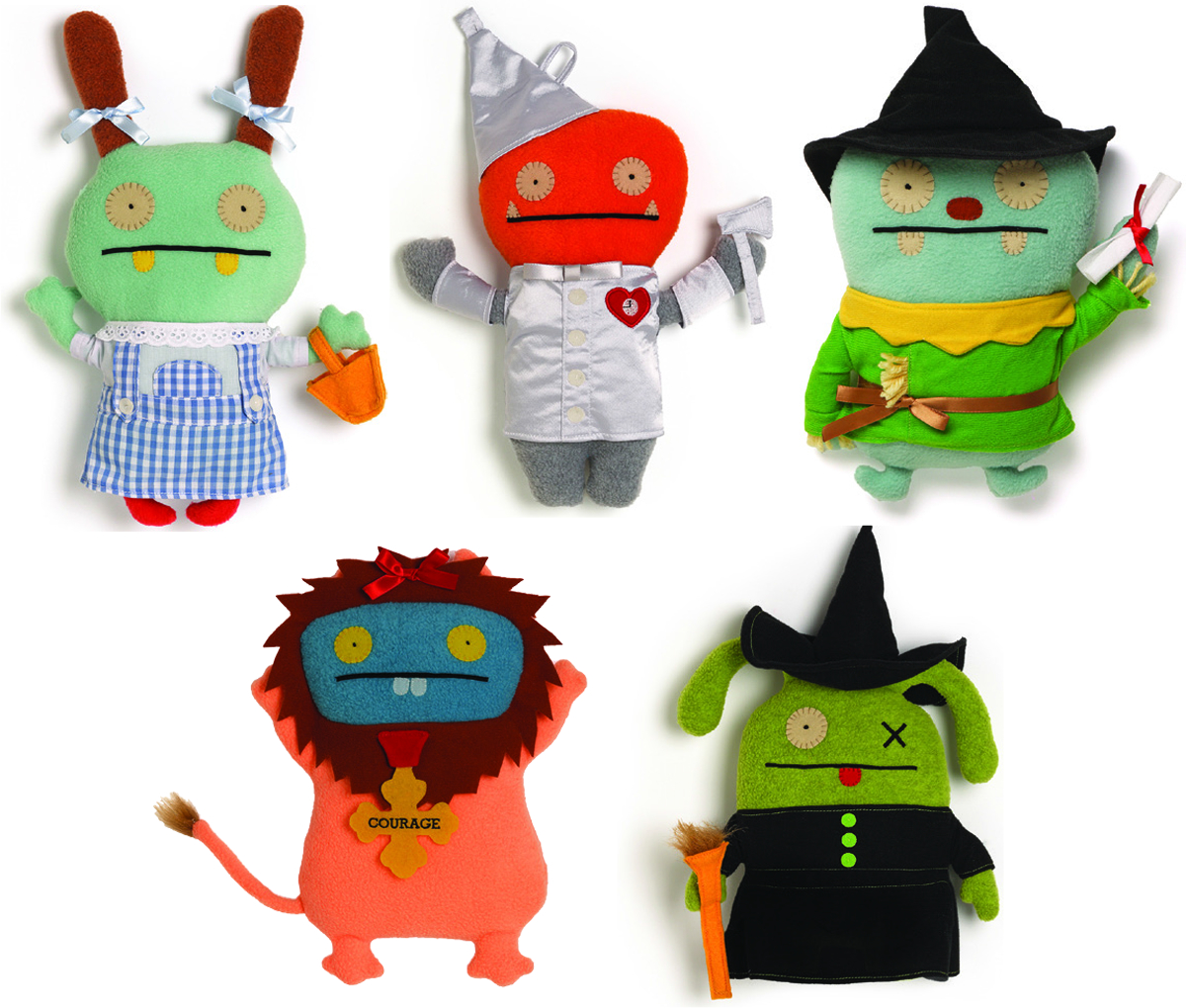 Wizard of deals oz plush dolls