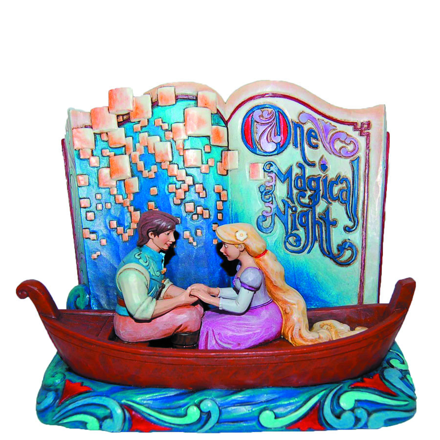 Jim Shore Disney Traditions Rapunzel And Flynn Love Figurine