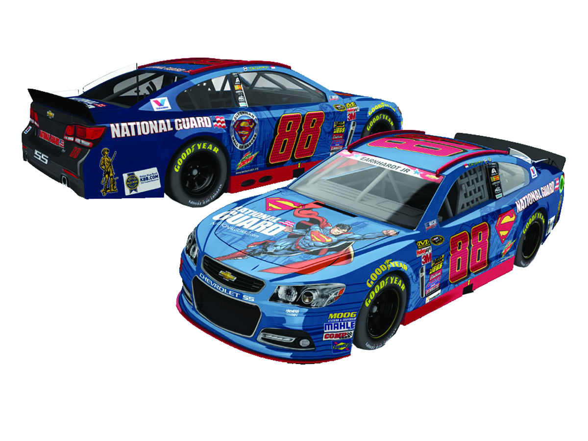 Dale earnhardt store jr superman car