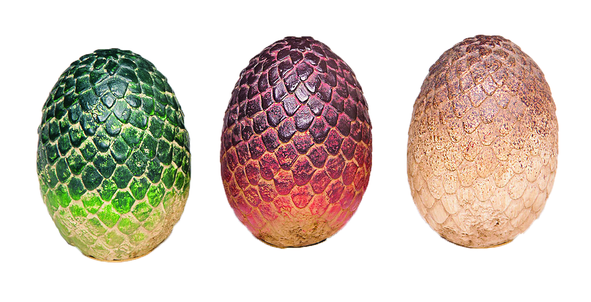 game of thrones dragon eggs