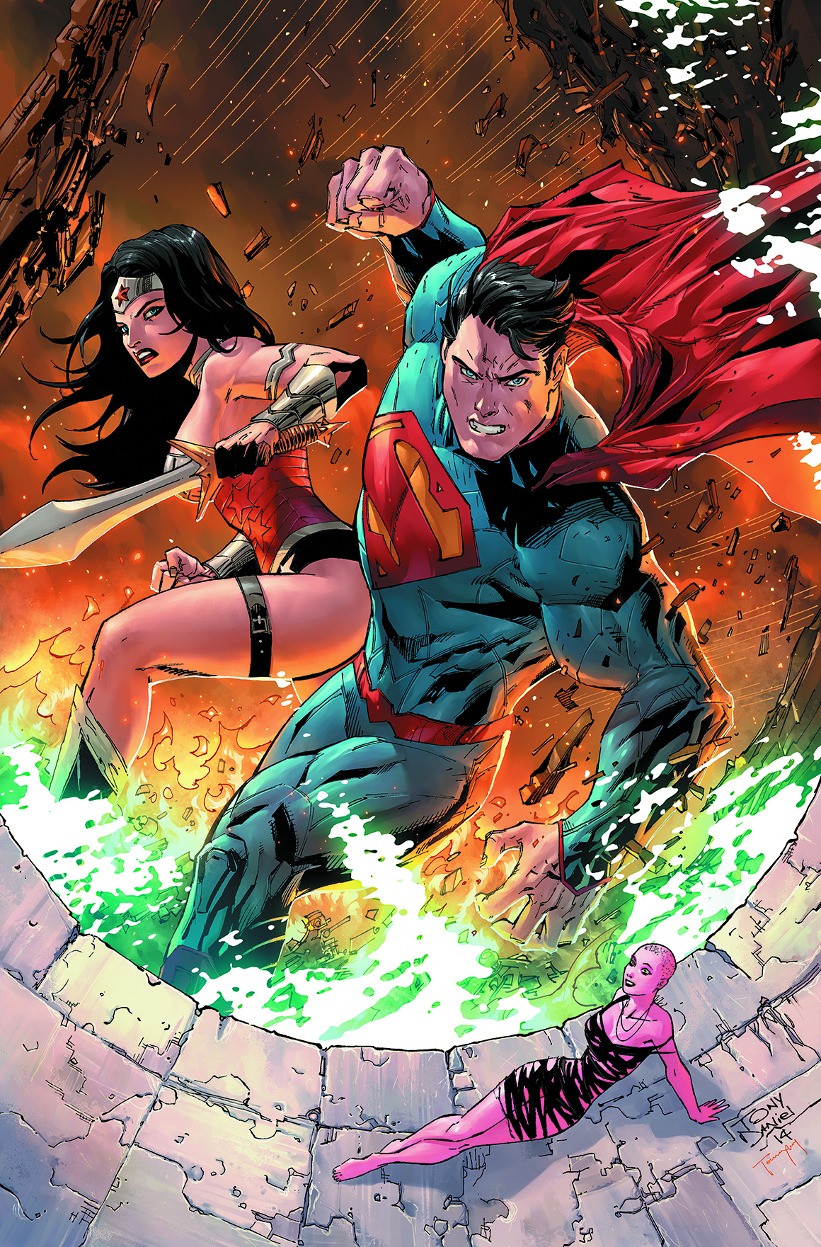 new 52 superman and wonder woman