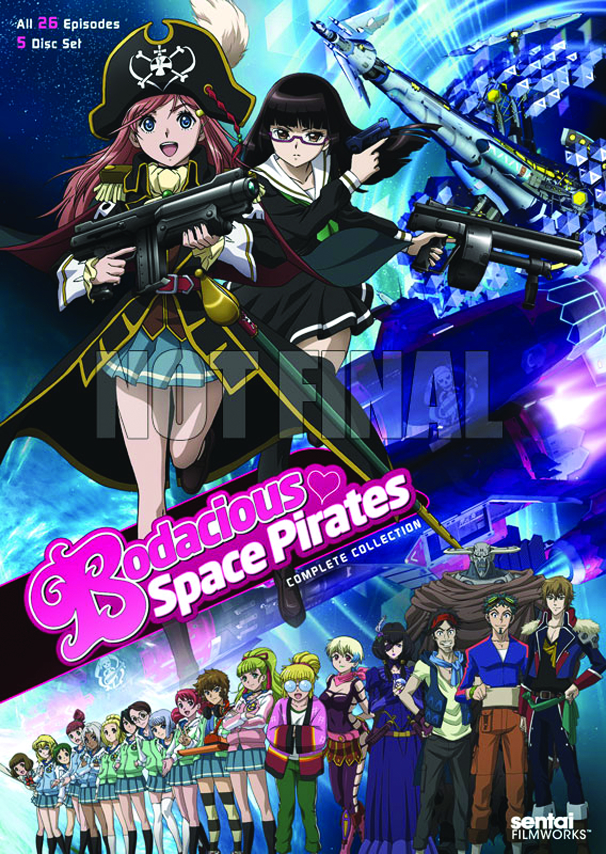 SEP142641 - BODACIOUS SPACE PIRATES COMP COLL DVD - Previews World