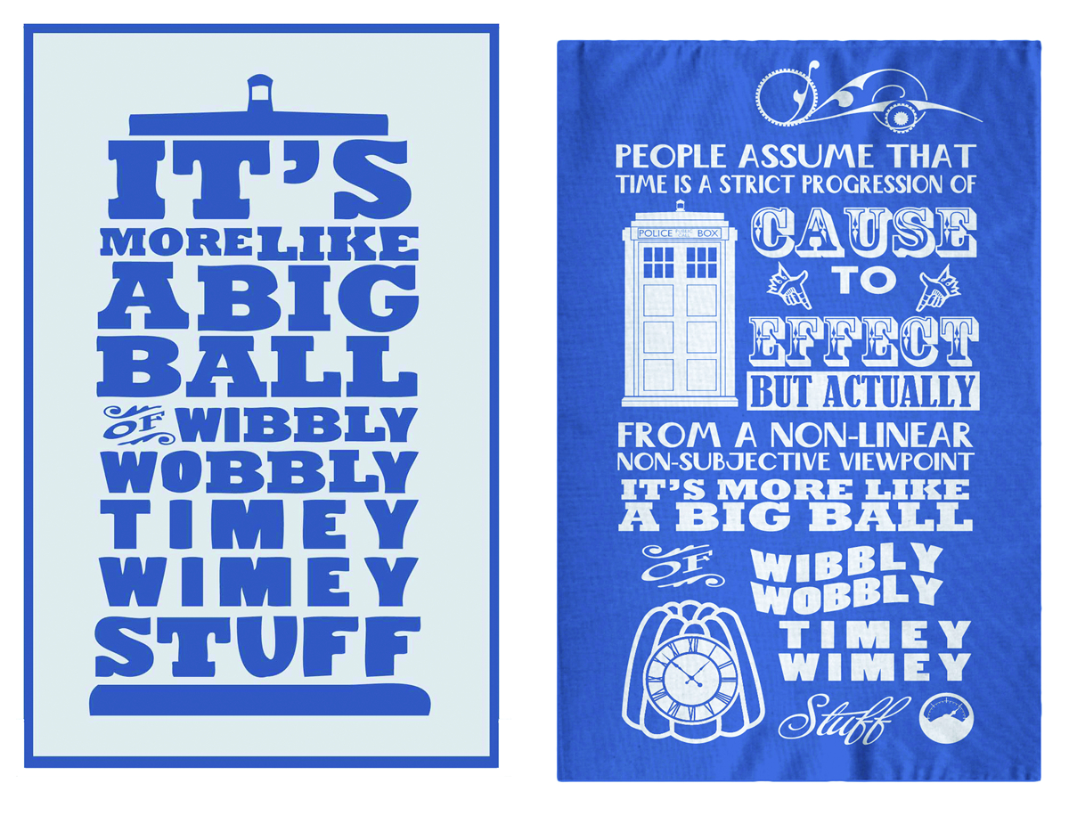 Wibbly Wobbly Timey Wimey