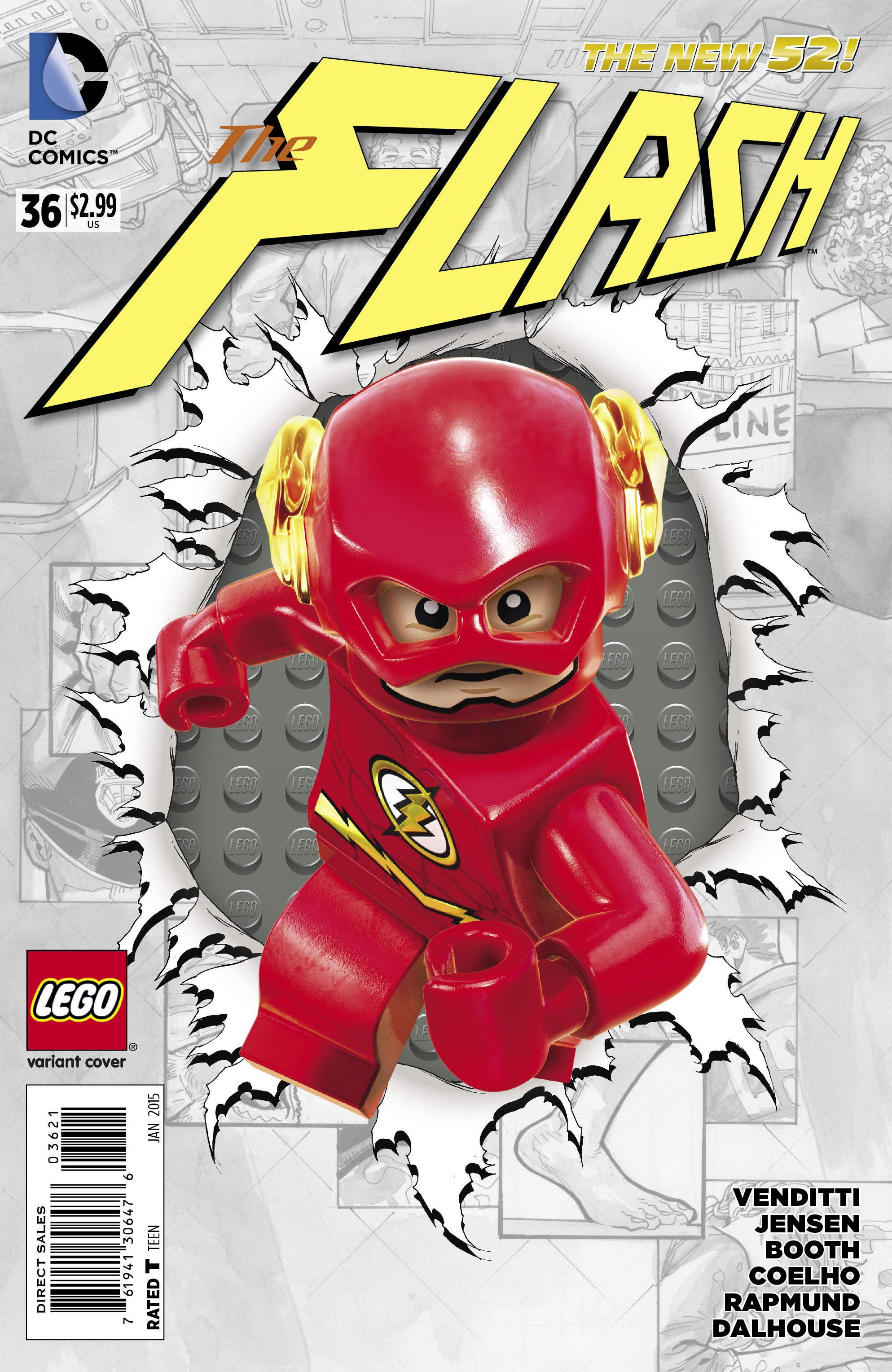 FLASH #36 LEGO VAR ED