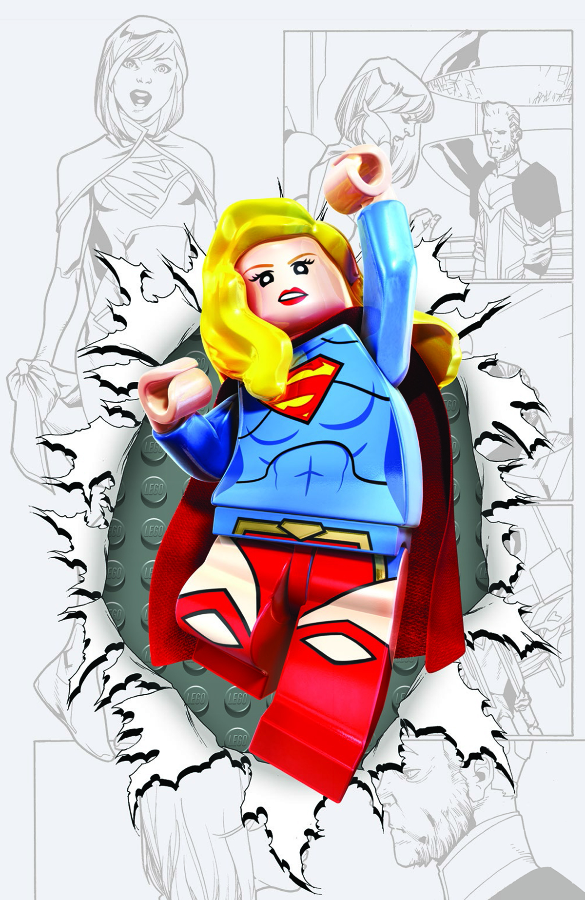 Lego supergirl best sale