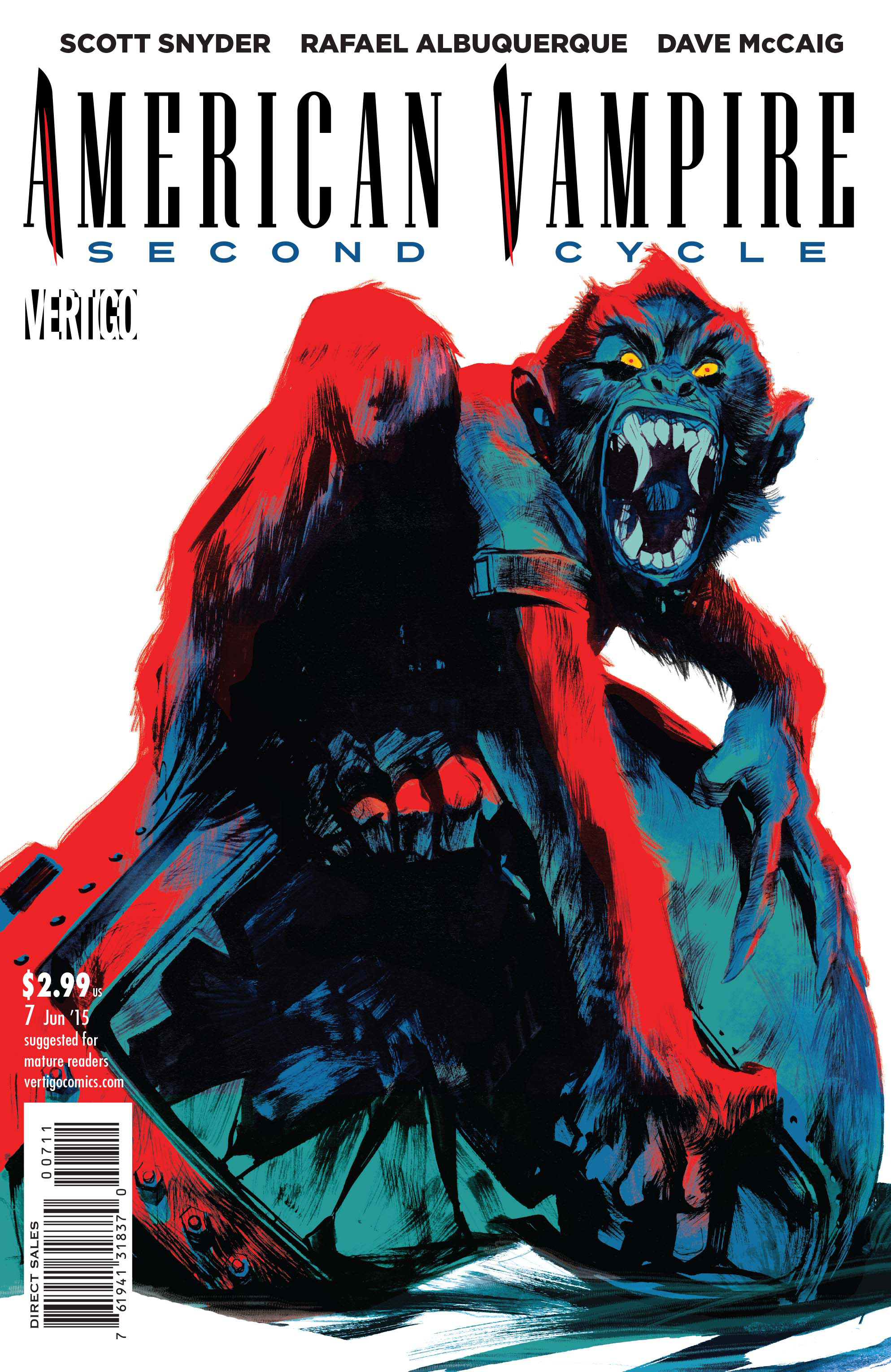 AMERICAN VAMPIRE SECOND CYCLE #7 (RES) (MR)