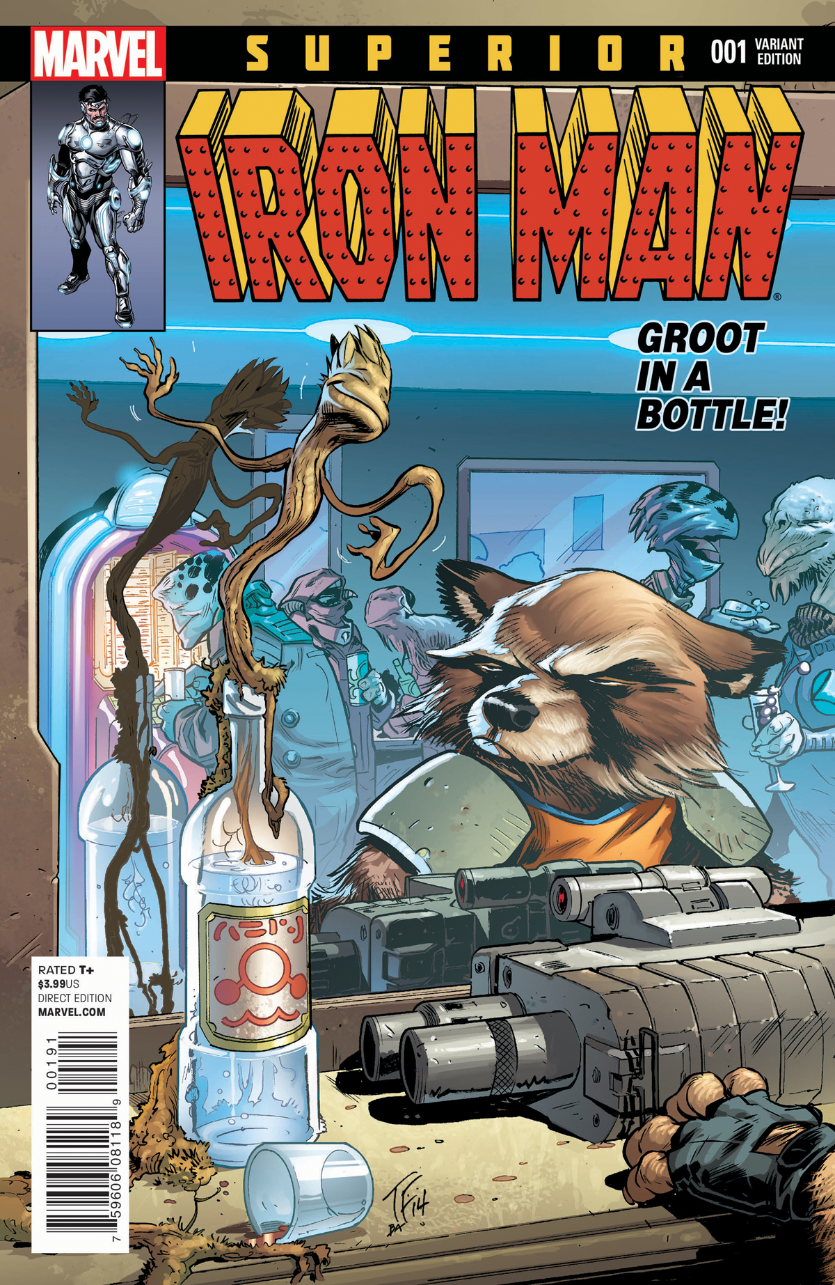 grosser Marvel Anhänger, 1* nach Wahl Groot, Rocket Racoon