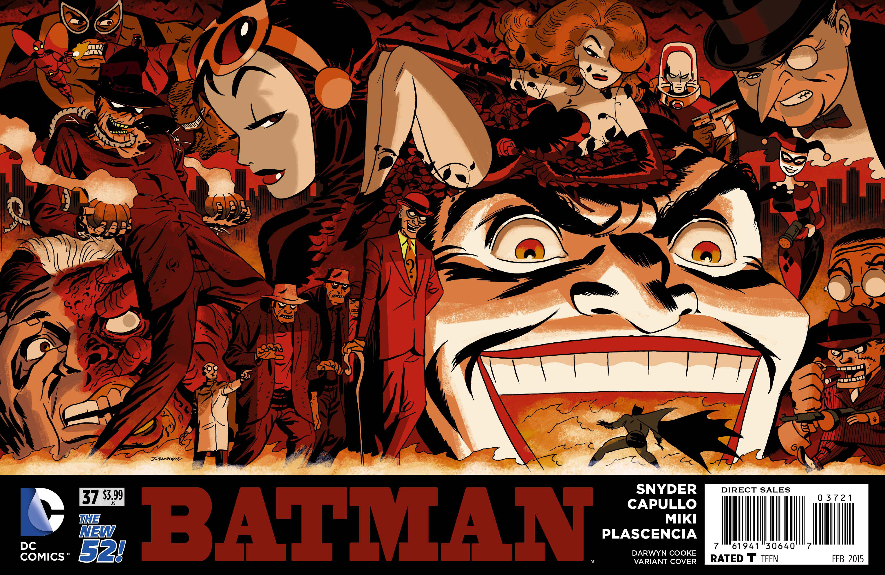 OCT140294 - BATMAN #37 DARWYN COOKE VAR ED - Previews World