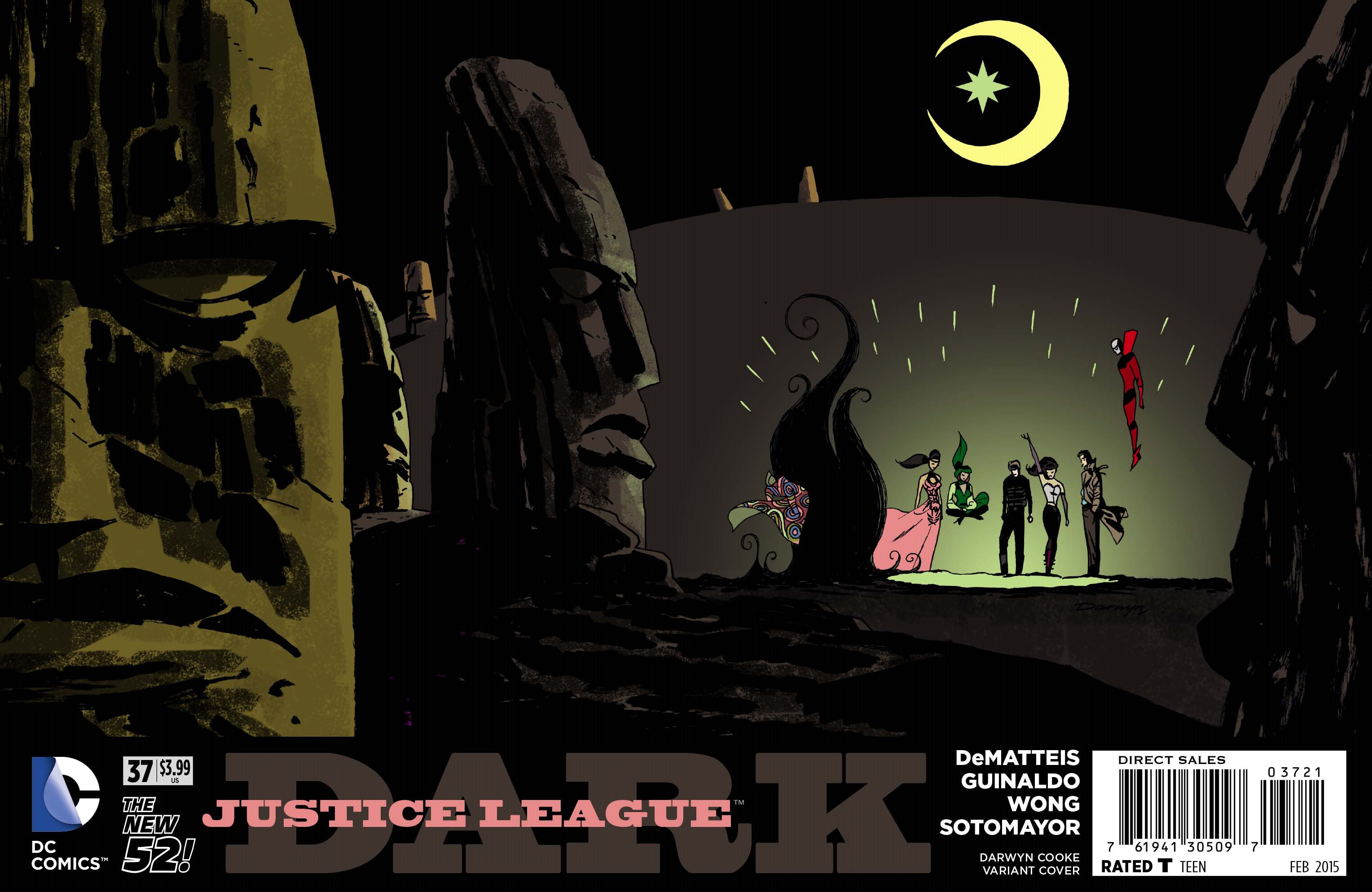 OCT140224 - JUSTICE LEAGUE #37 DARWYN COOKE VAR ED - Previews World