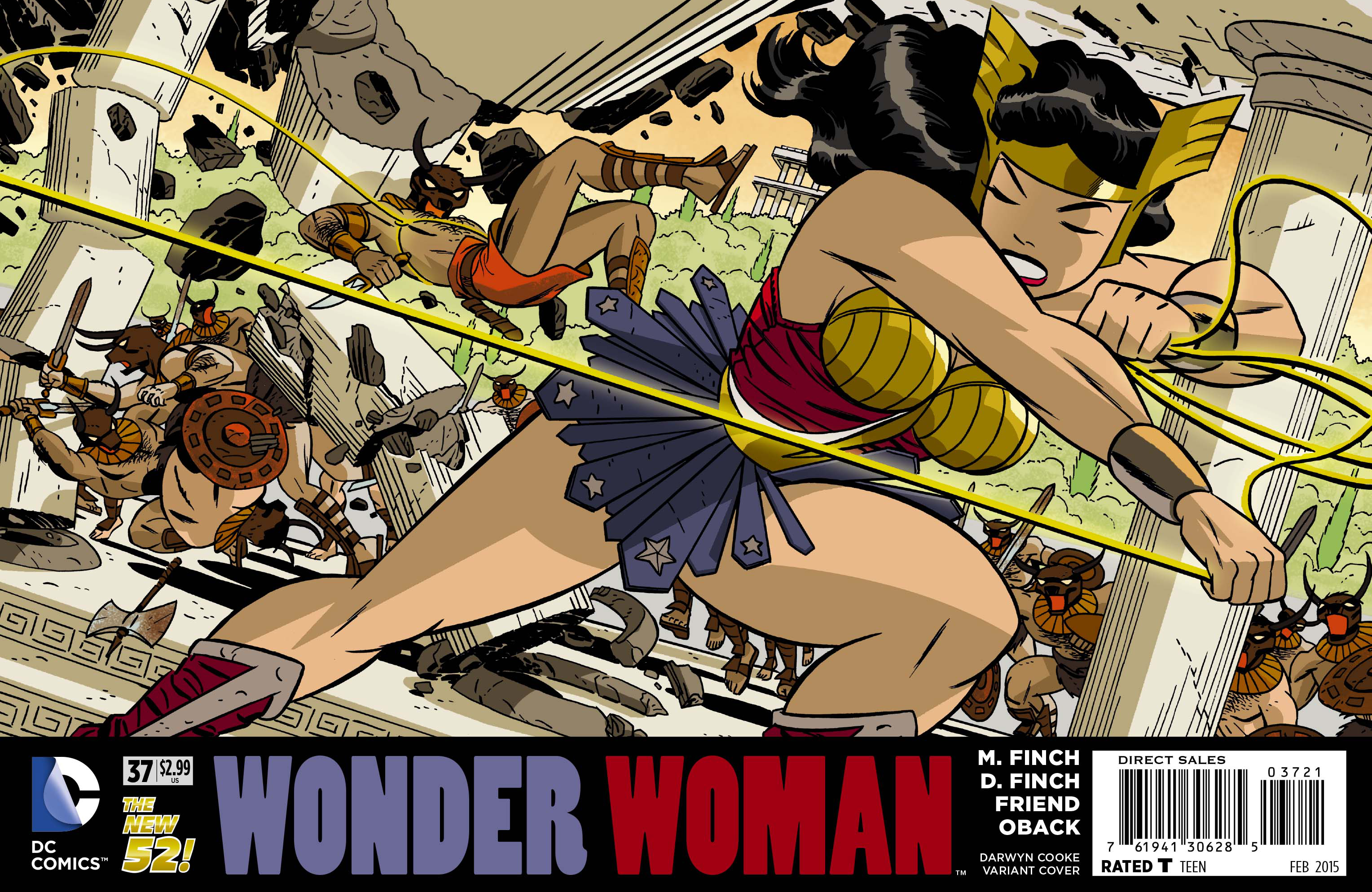 OCT140267 - WONDER WOMAN #37 DARWYN COOKE VAR ED - Previews World