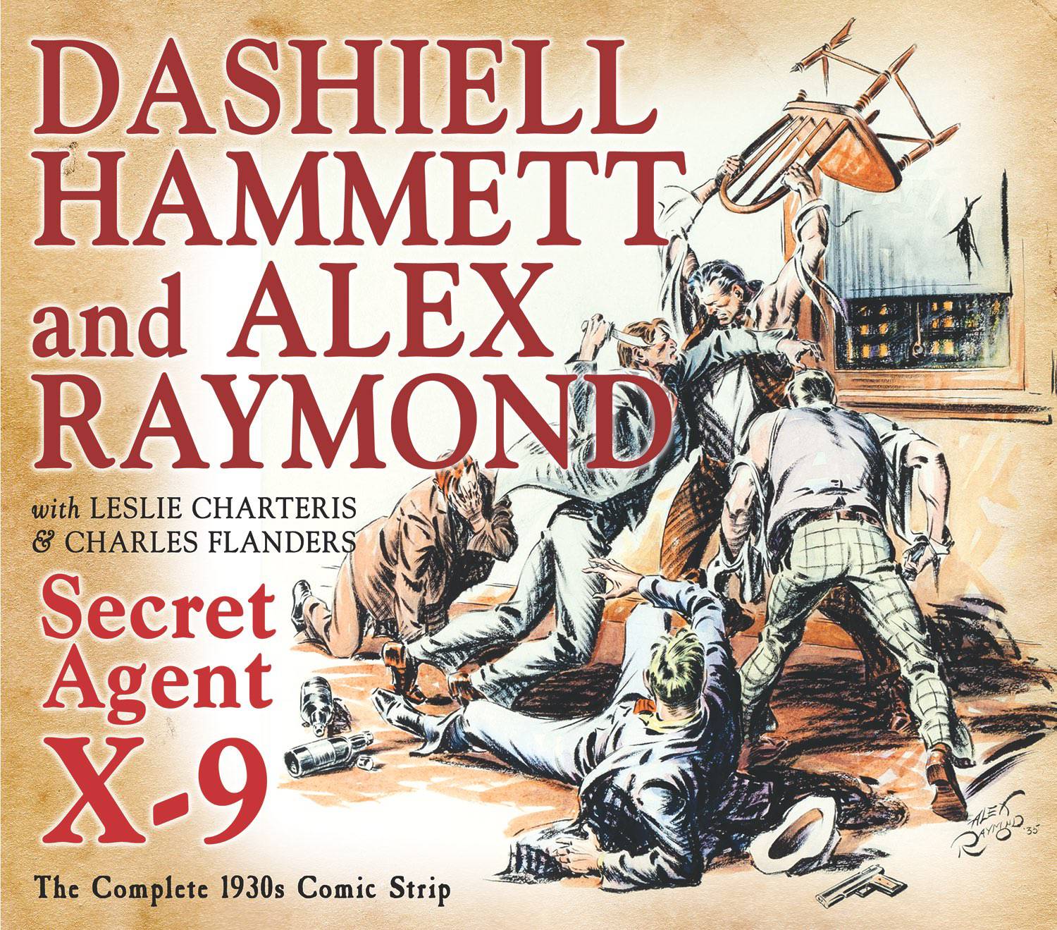 SECRET AGENT X9 DASHIELL HAMMETT AND ALEX RAYMOND HC