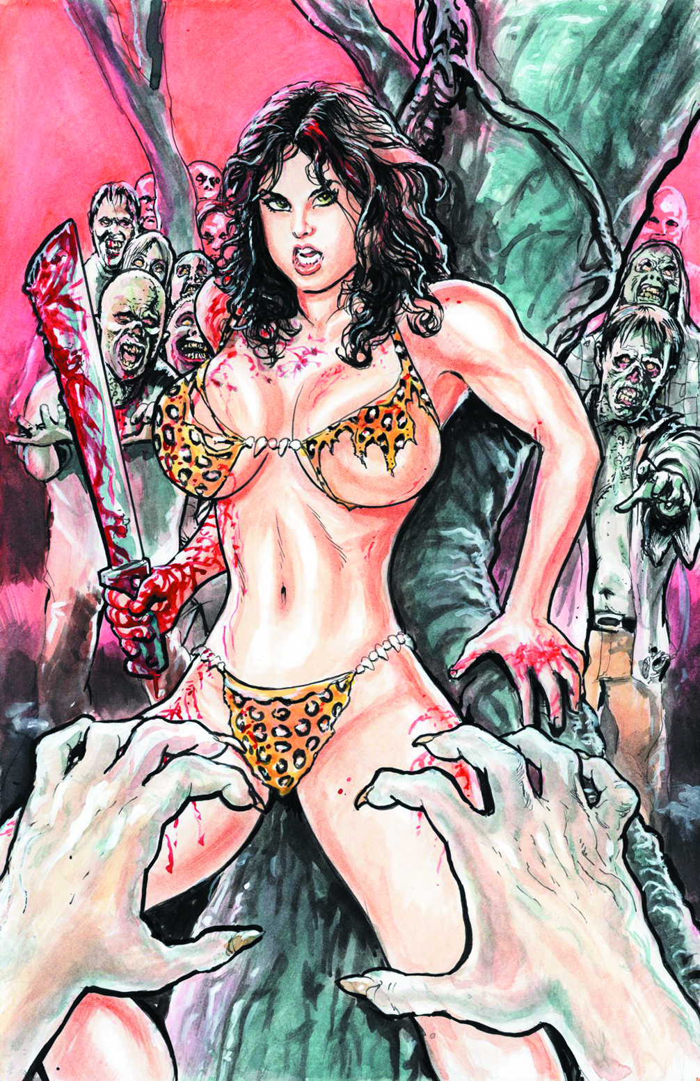 OCT211265 - CAVEWOMAN KILLER CURVES 2 CVR A MASSEY (MR) - Previews World