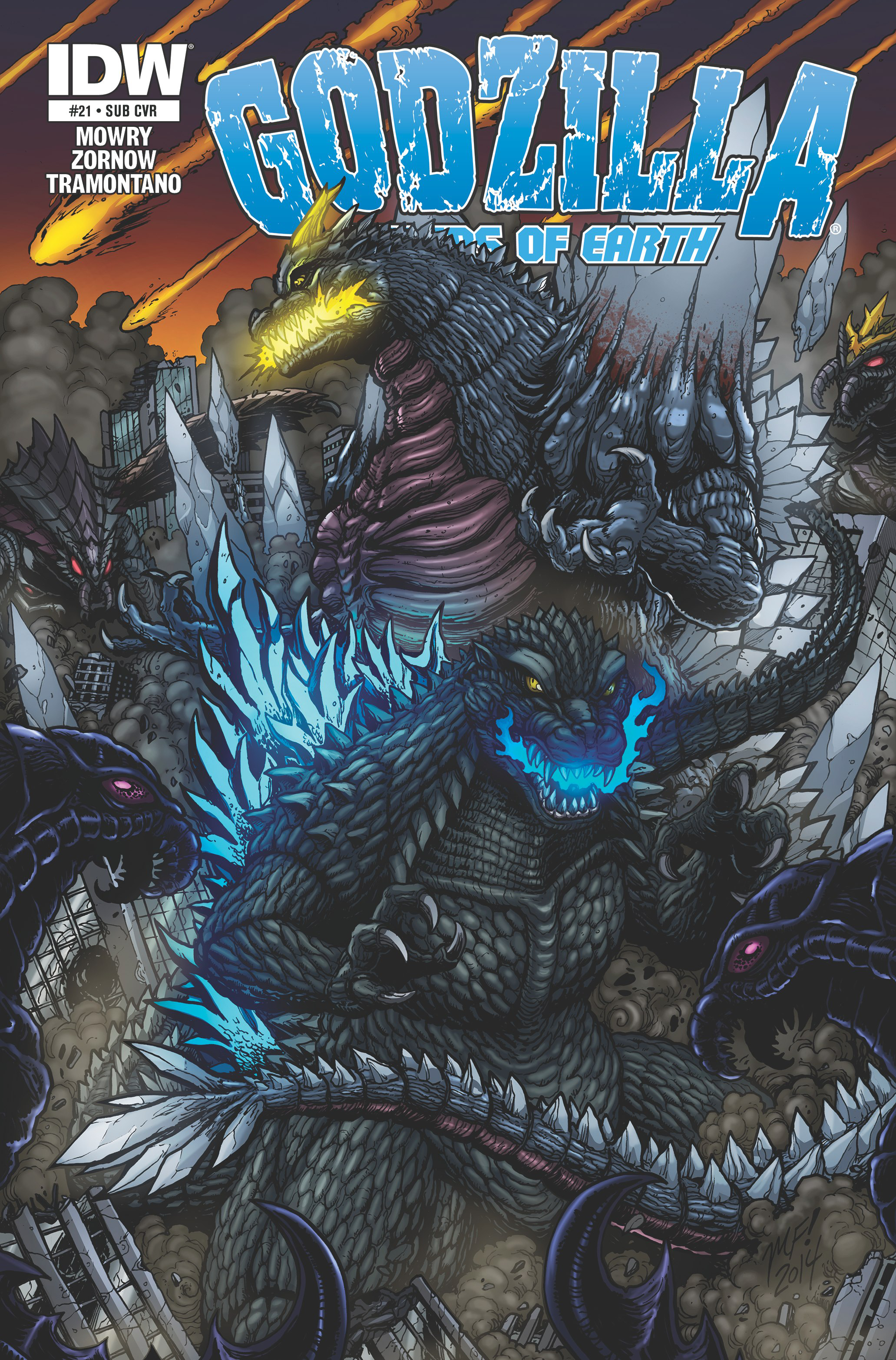 JUL130325 - GODZILLA RULERS OF THE EARTH #4 - Previews World