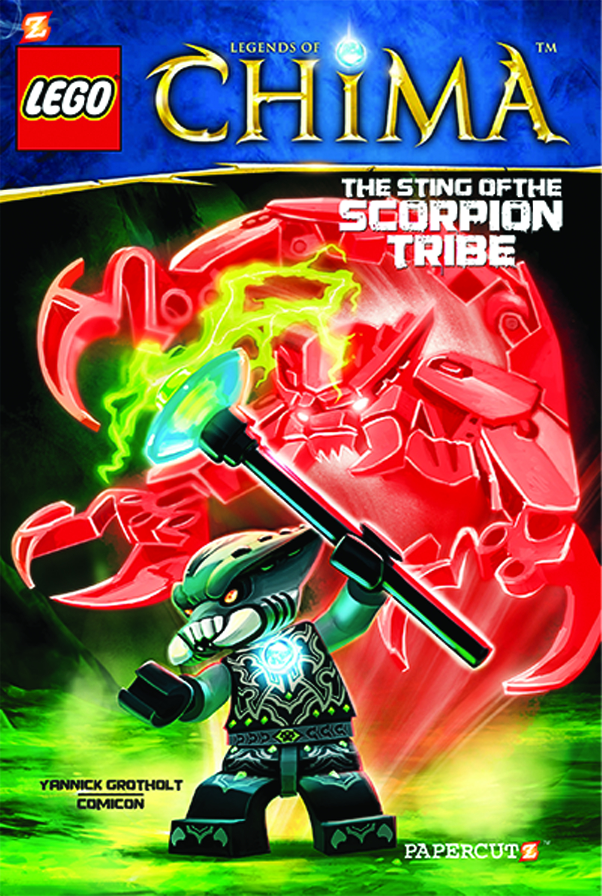 DEC141610 LEGO LEGENDS OF CHIMA HC VOL 04 FIRE CHI Previews World