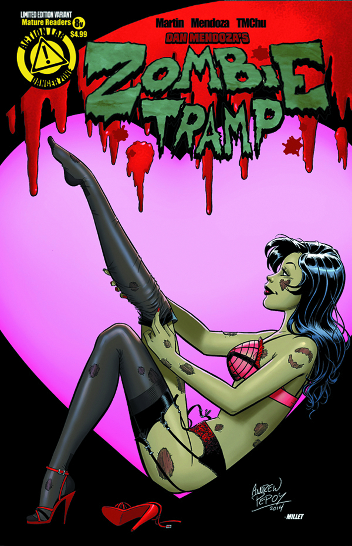ZOMBIE TRAMP ONGOING #8 VALENTINE VARIANT (MR)