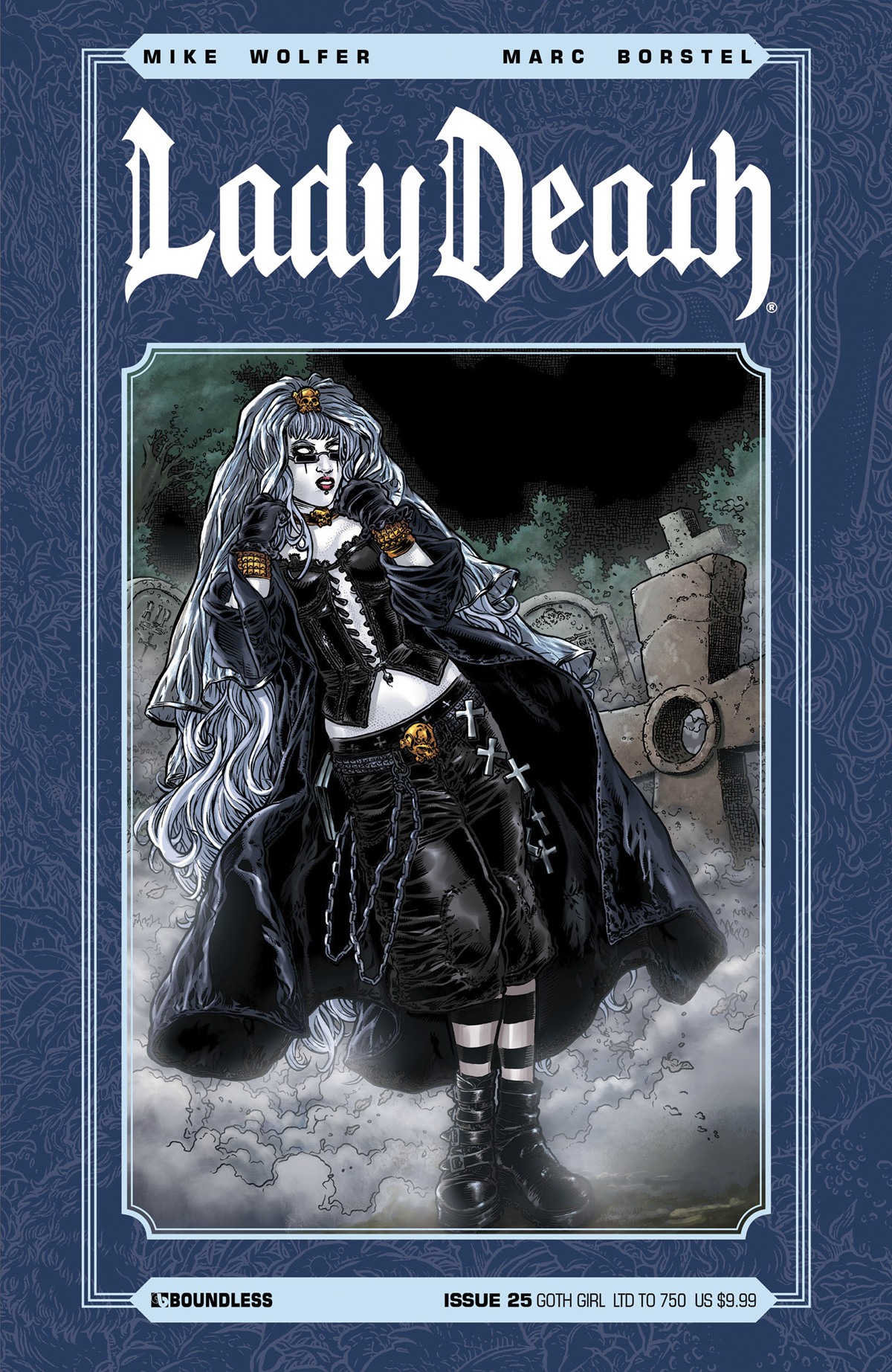 DEC141290 - LADY DEATH (ONGOING) #25 GOTH GIRL CVR (MR) - Previews