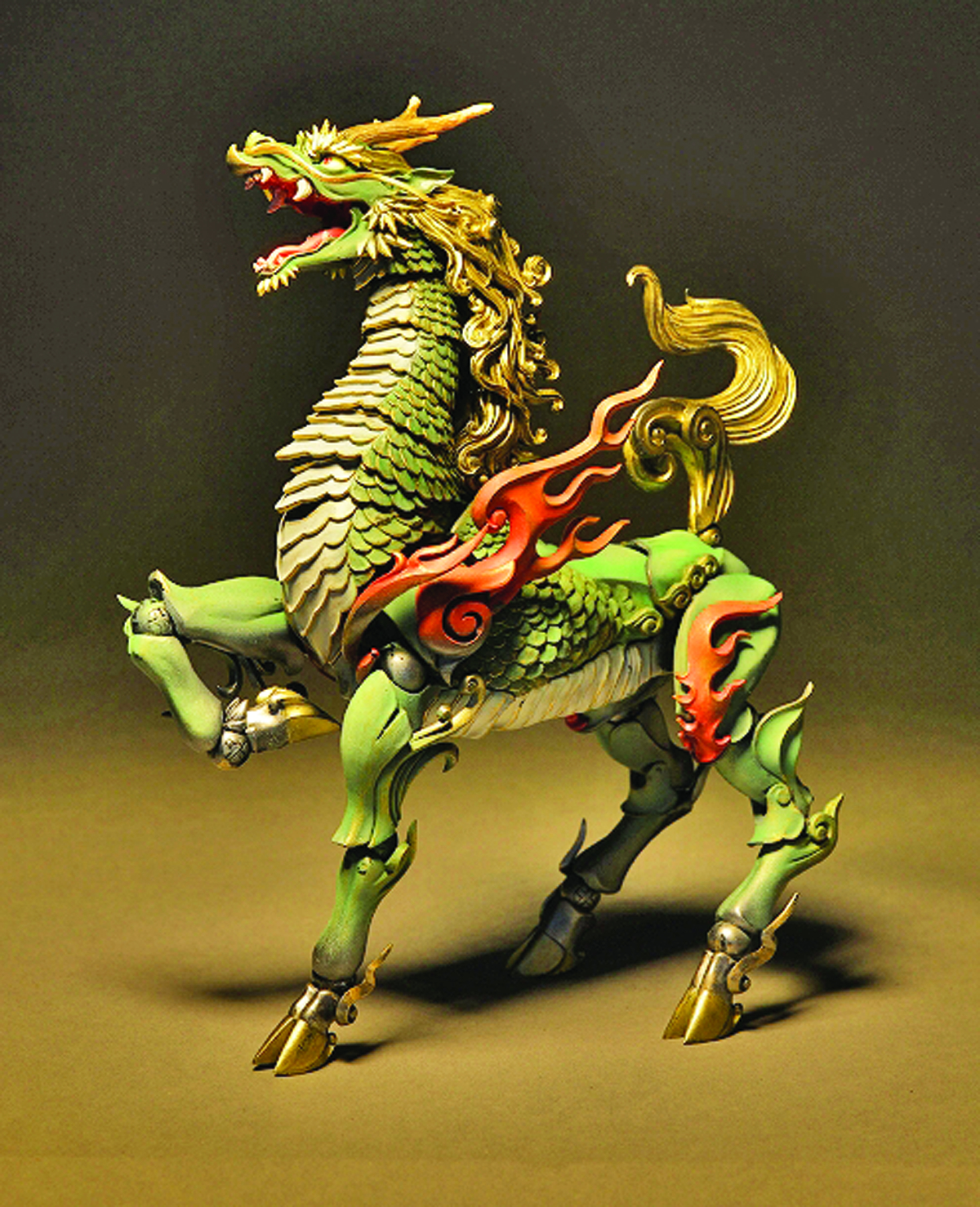 SEP148223 - TAKEYASHIKI JIZAI OKIMONO KT-002 KIRIN FULL COLOR FIG