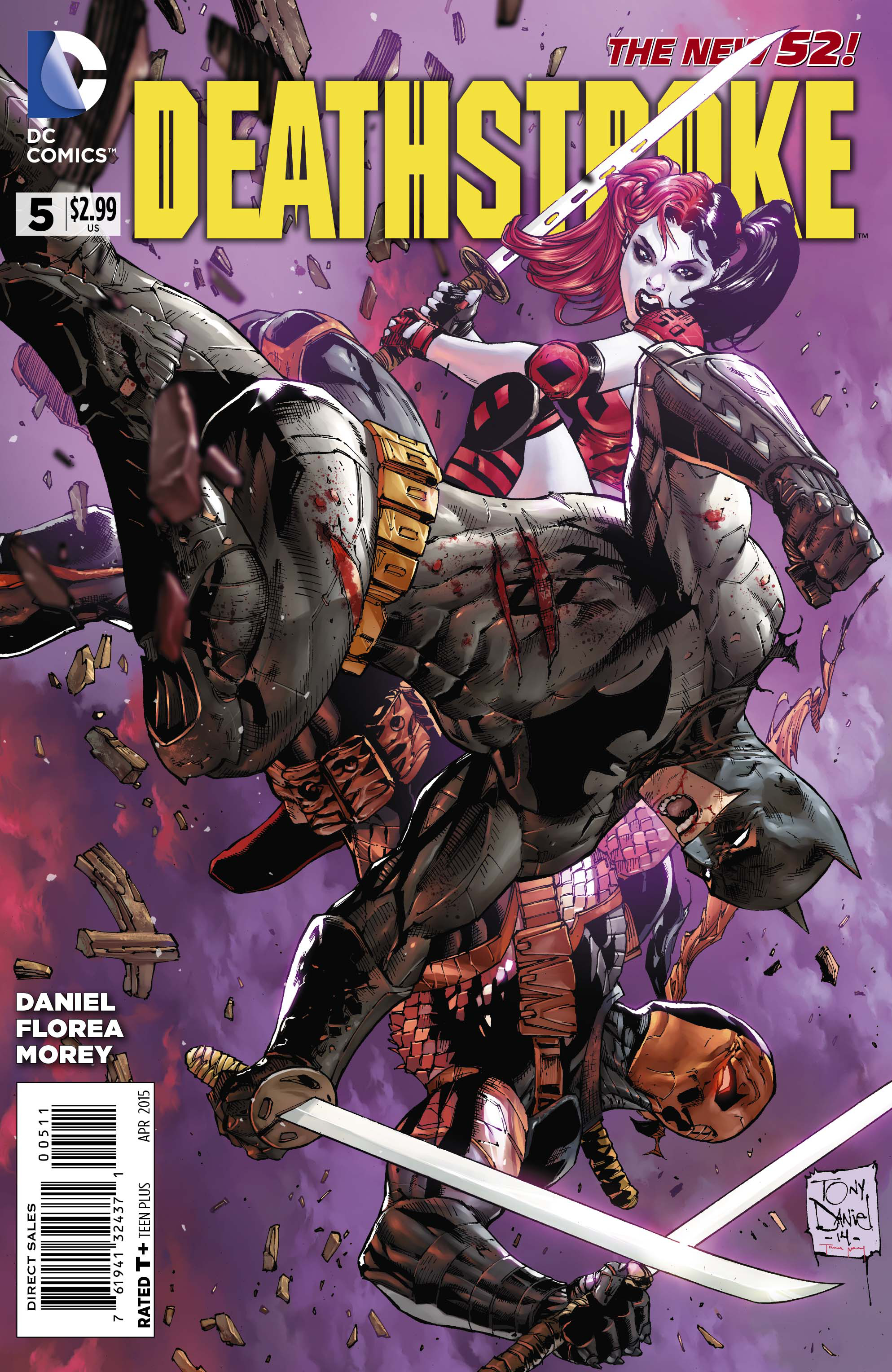 DEC140281 - DEATHSTROKE #5 - Previews World